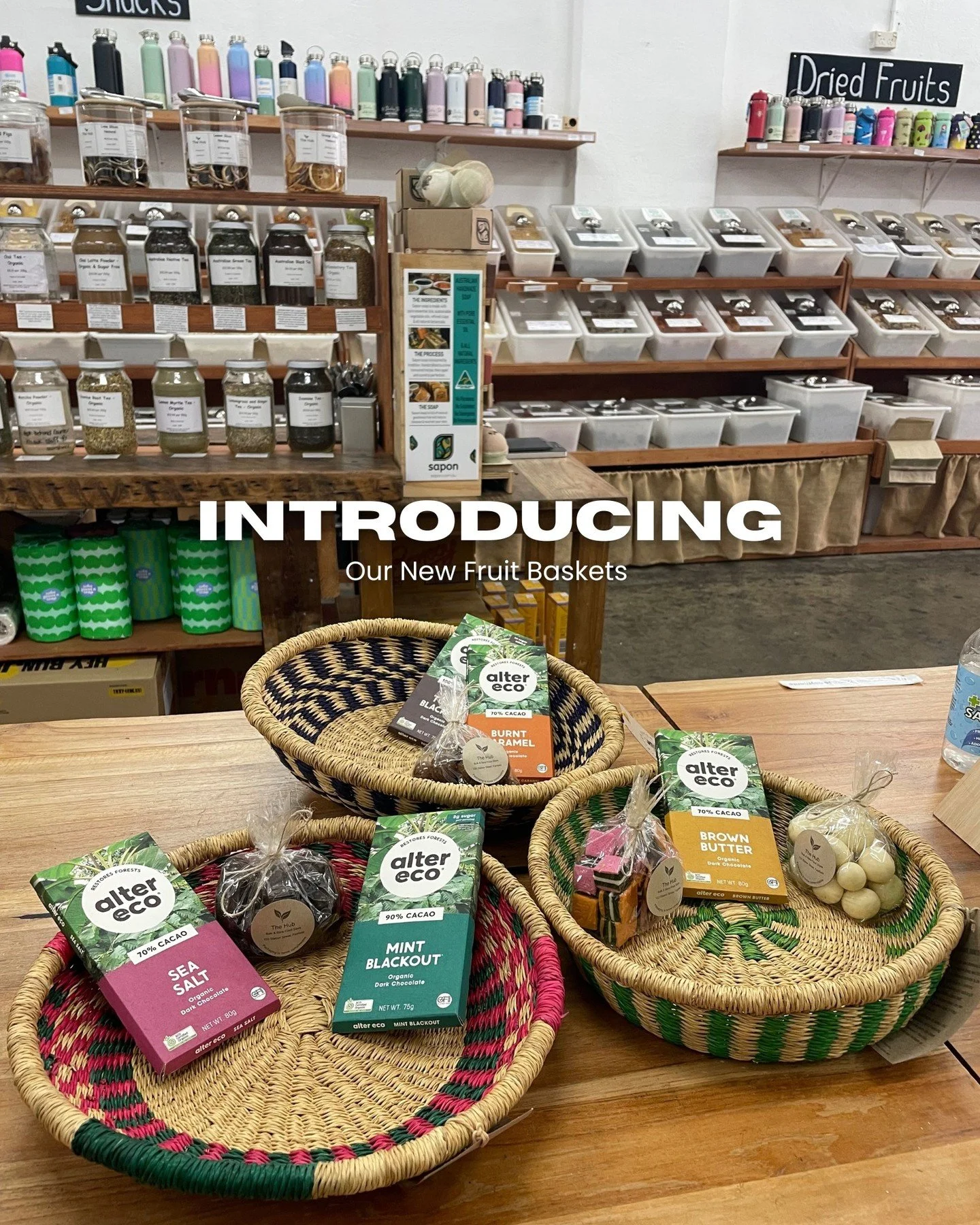 Welcoming our New Elephant Grass Fruit Baskets!! With so many colours, designs and sizes to choose from, they are sure to be a lovely addition to your home! 
Come into The Hub today to get your hands on these lovely baskets!
 #thehubbulkandbare #theh