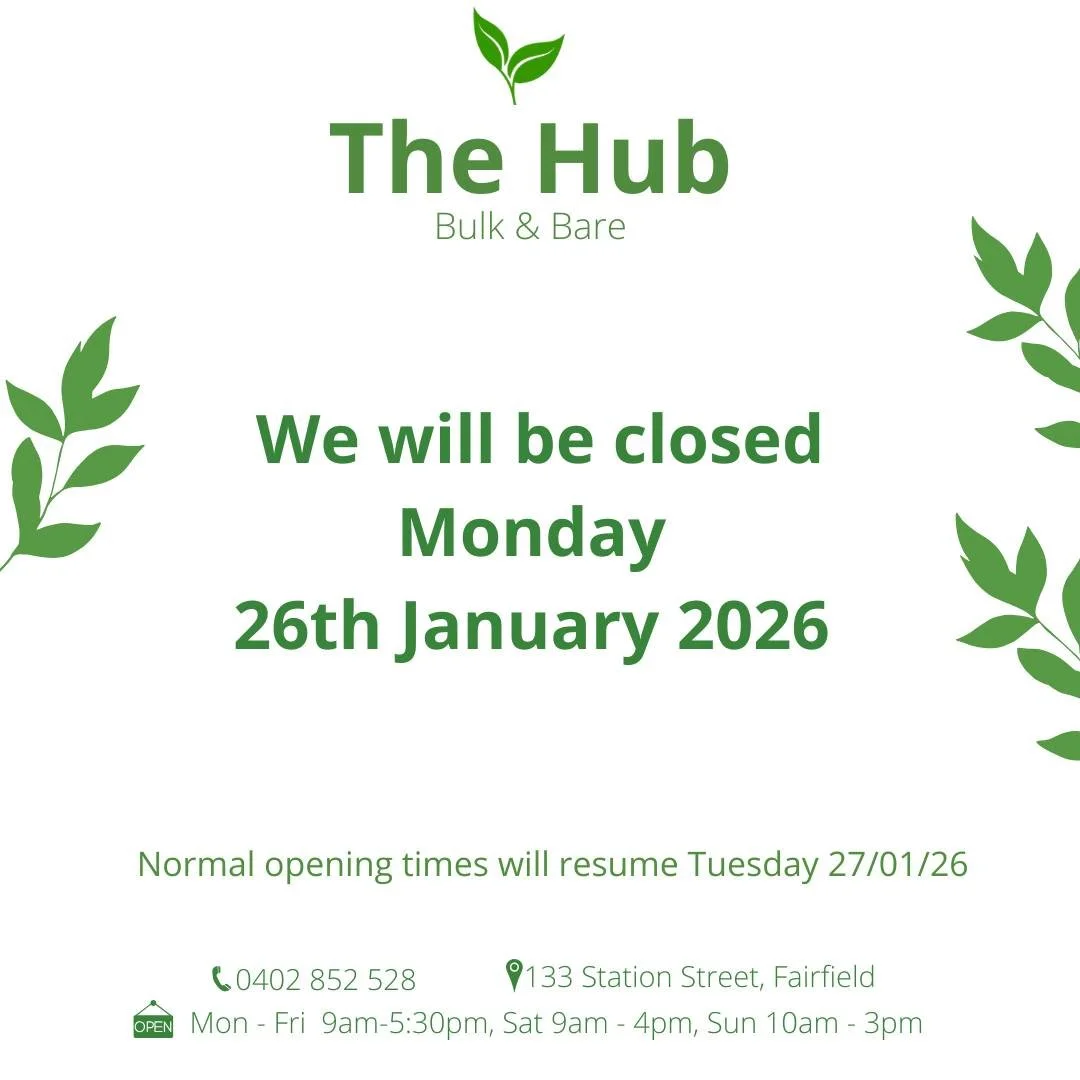 #thehubbulkandbare #thehubfairfield #melbournebulkfoodstore #bulkfoodstore