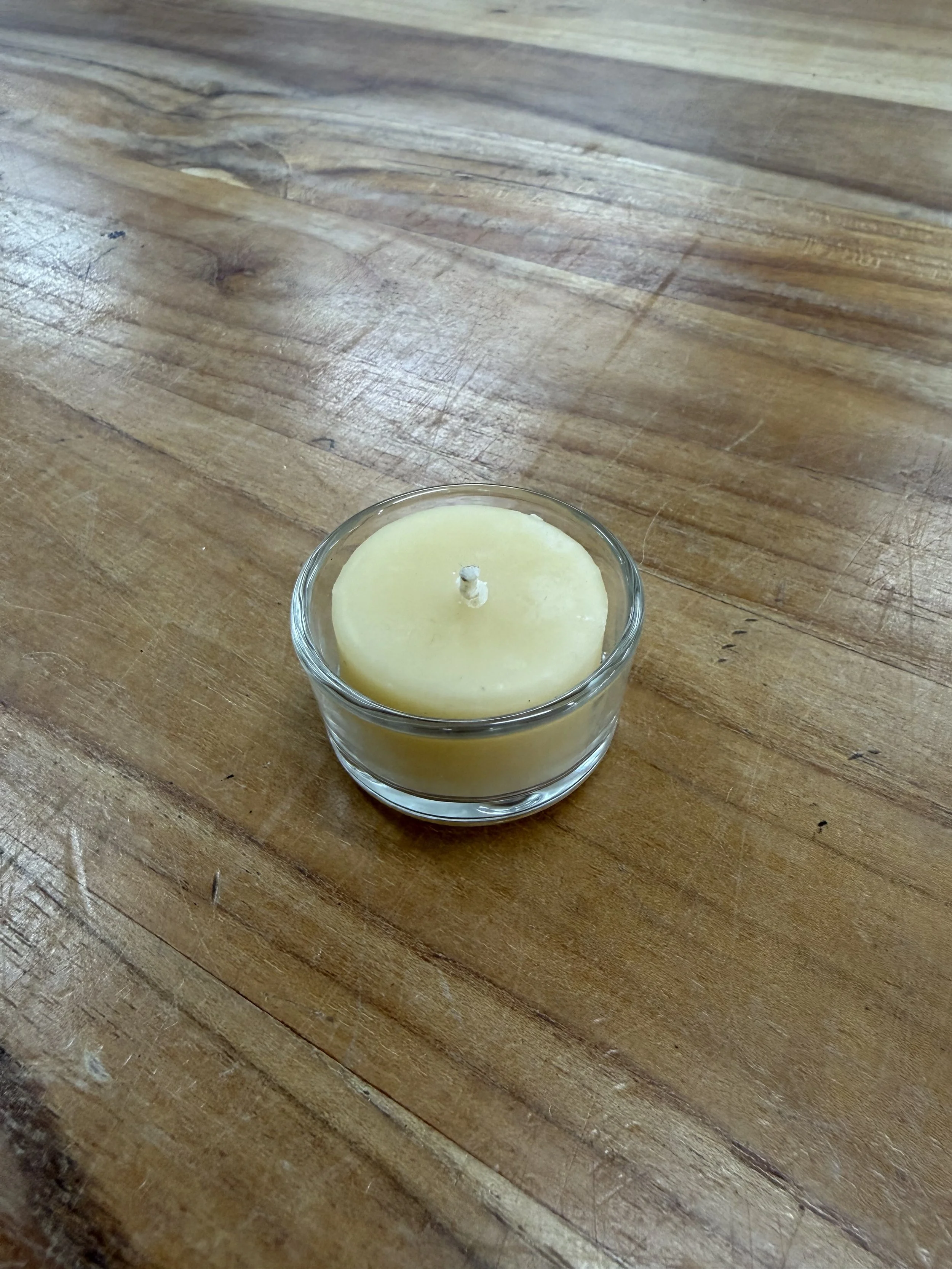 Glass Tea Light Holder