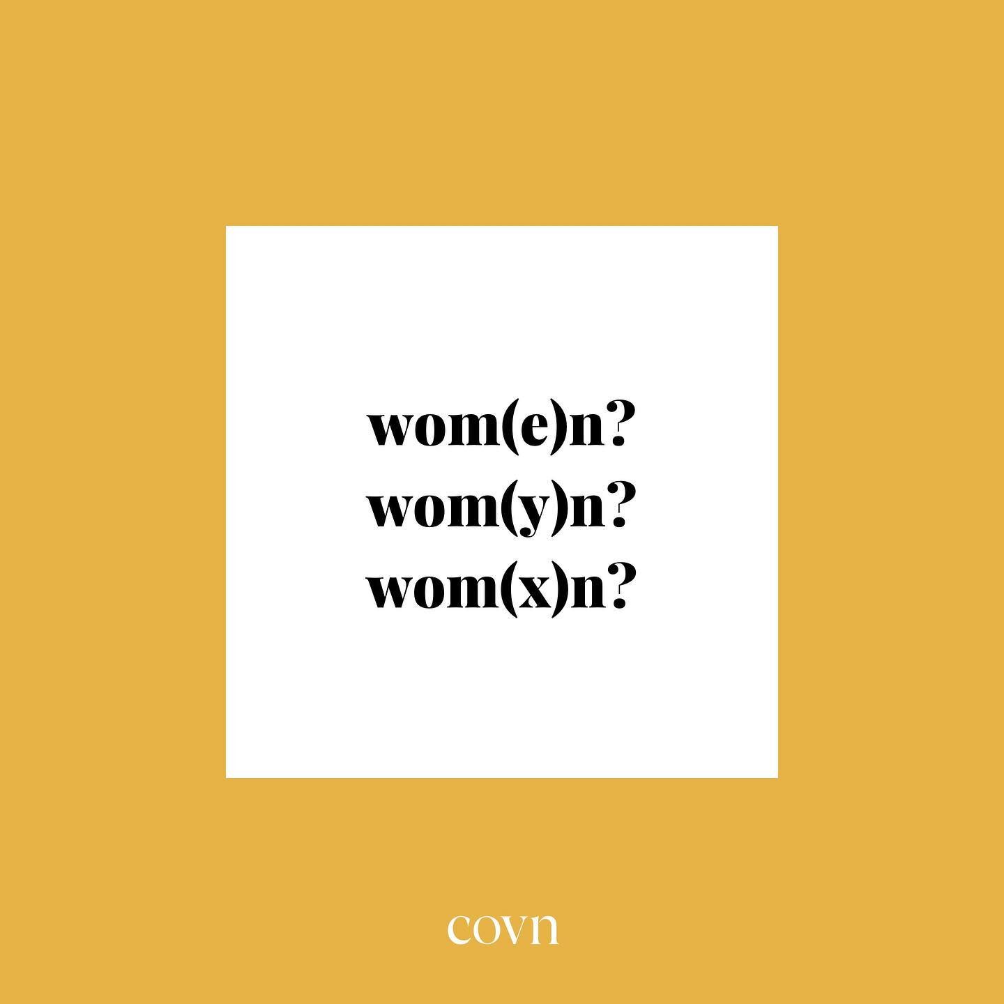 The other day we got a question from a non-binary person as to whether or not covn was intended for or inclusive of them. 

It got us thinking about the ways in which we can signal safety to trans, non-binary and intersectional members of our communi