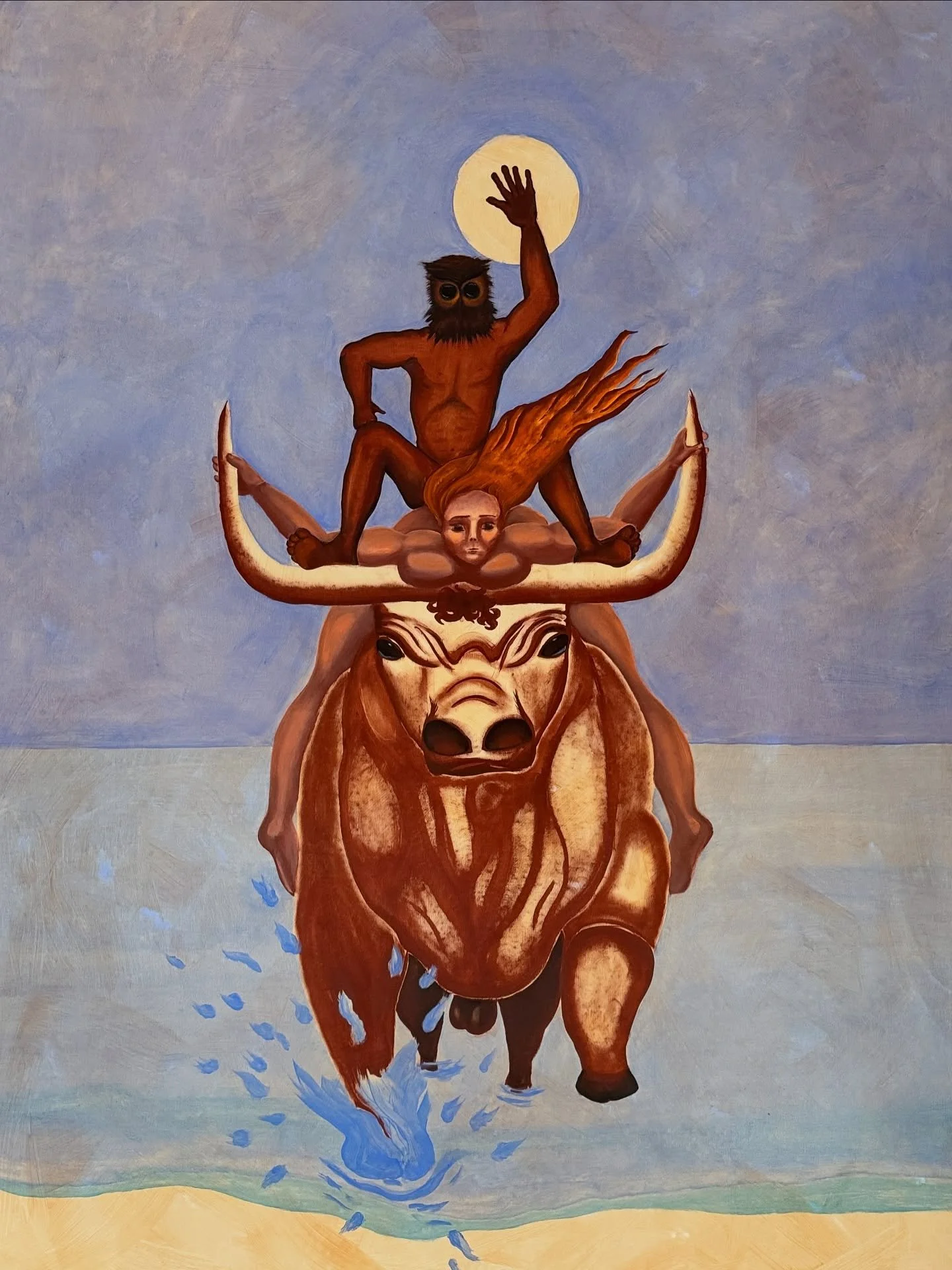 Europa
2025
Oil on linen
129 cm wide  x 190 cm high