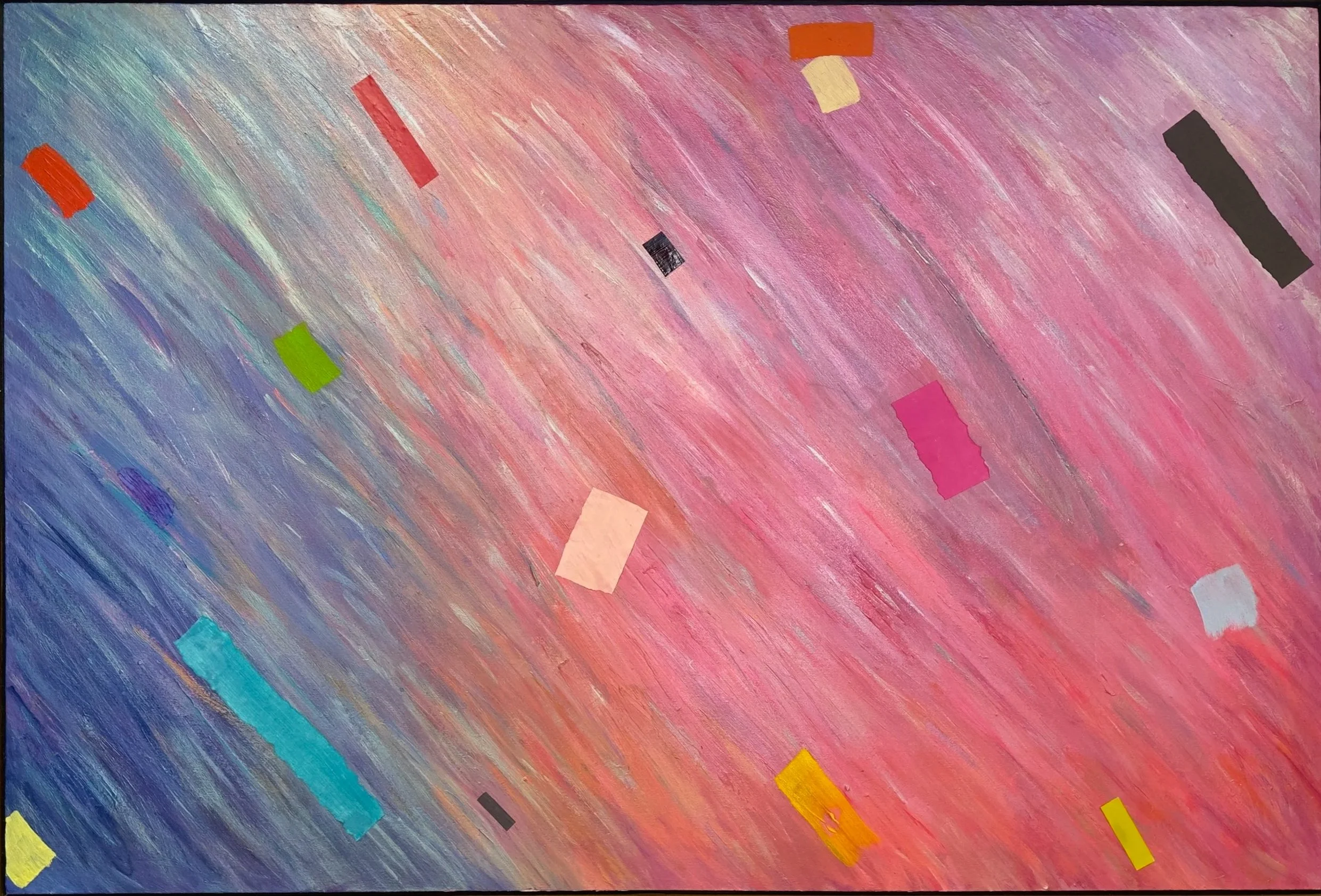 TROPICAL SPLASH
ACRYLIC, MIXED MEDIA ON CANVAS
40 IN x 60 IN