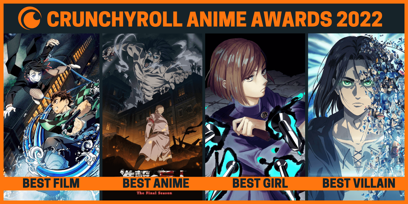 Crunchyroll Anime Award 2017-2022 : r/anime