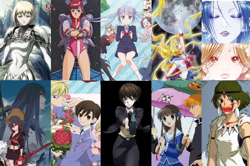 10 Anime With Amazing Female Characters — Guildmv