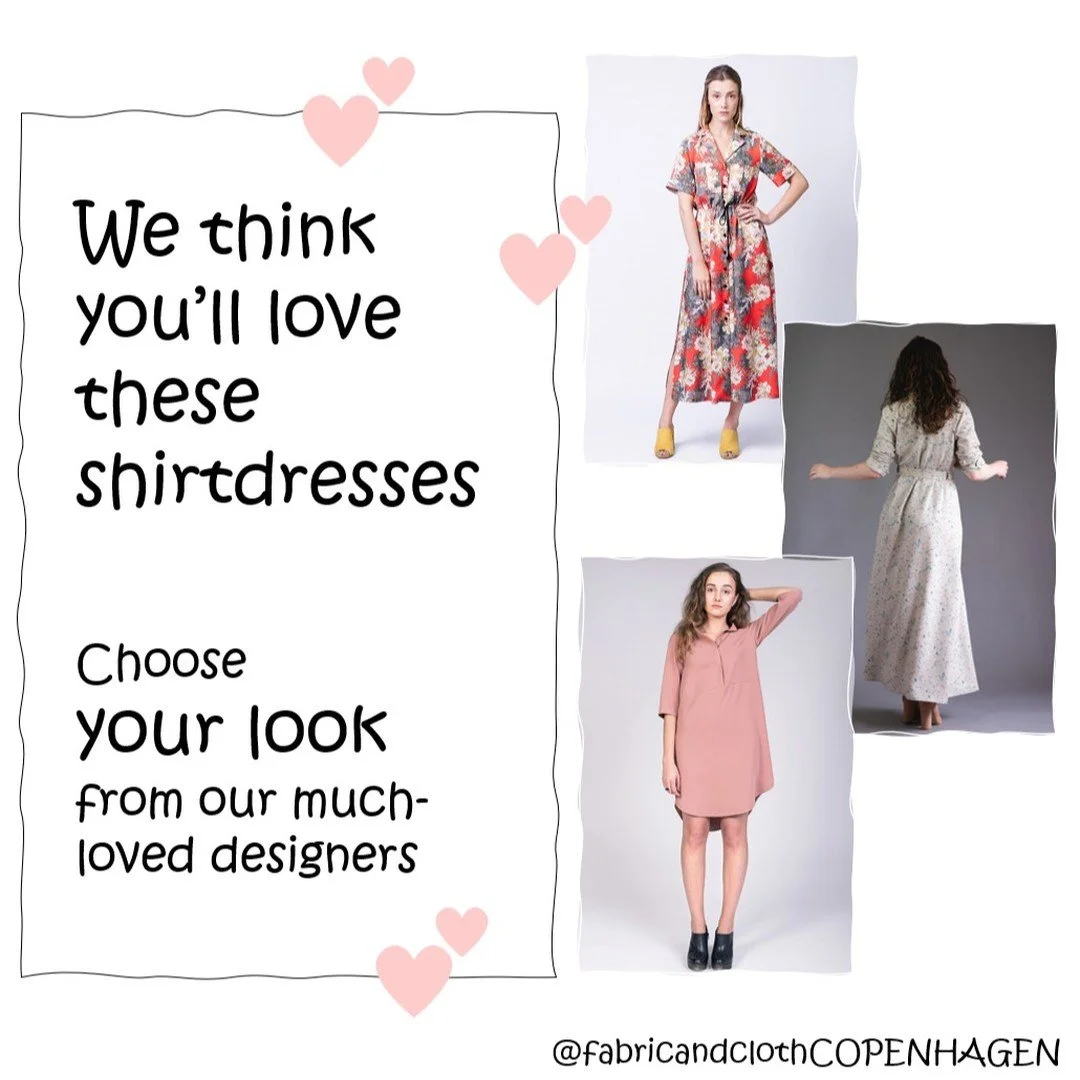 We think YOU'LL LOVE these ❤️shirtdresses ❤️ for Summer and Autumn!

Choose YOUR LOOK from our much-loved designers

#reetadress #reetashirtdress 

#helmidress #helmitunicdress #helmishirt #helmitrenchblouse #helmiblouse #helmishirtdress 

#ddpassifl