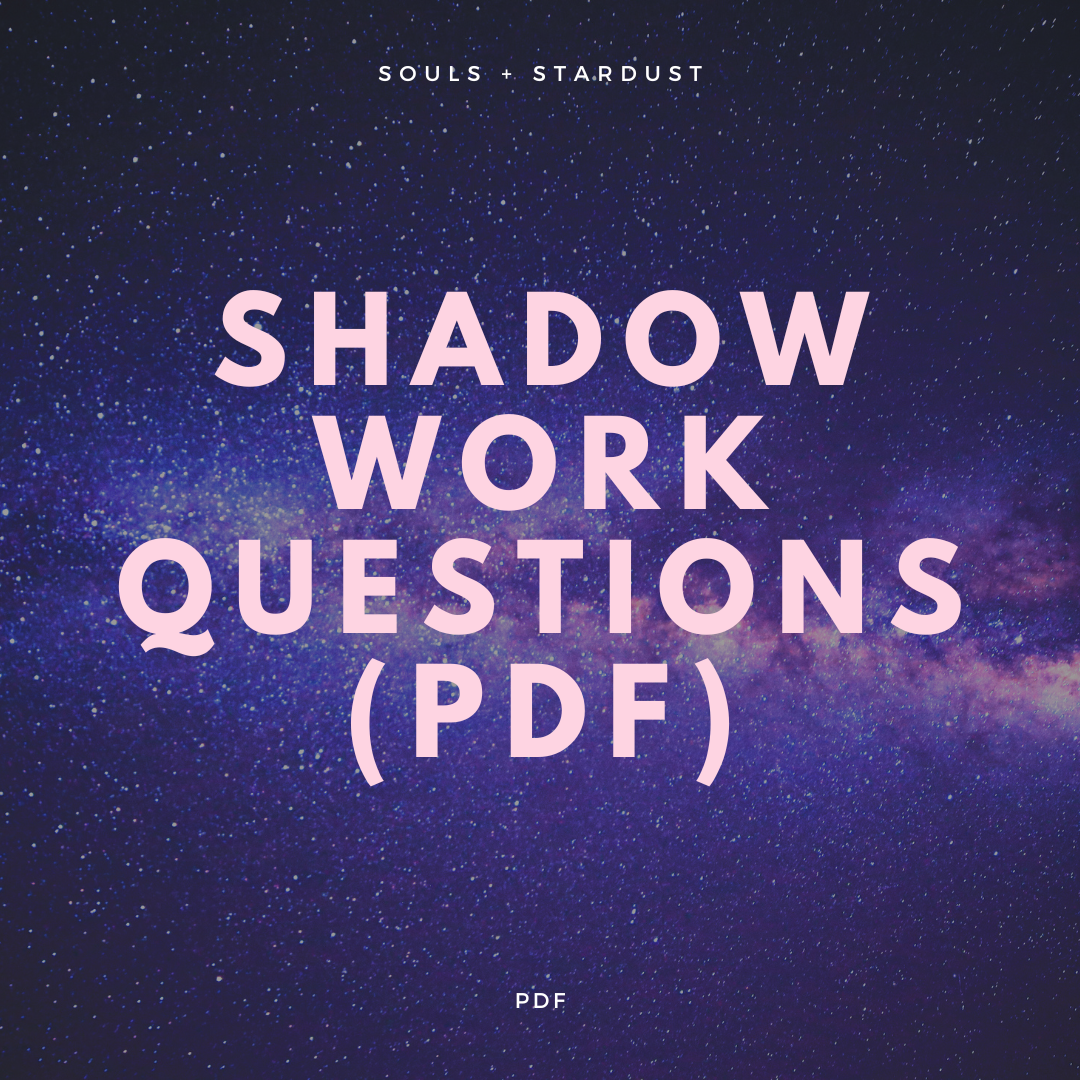 Shadow Work Questions PDF — Souls and Stardust with Shannon + Meo