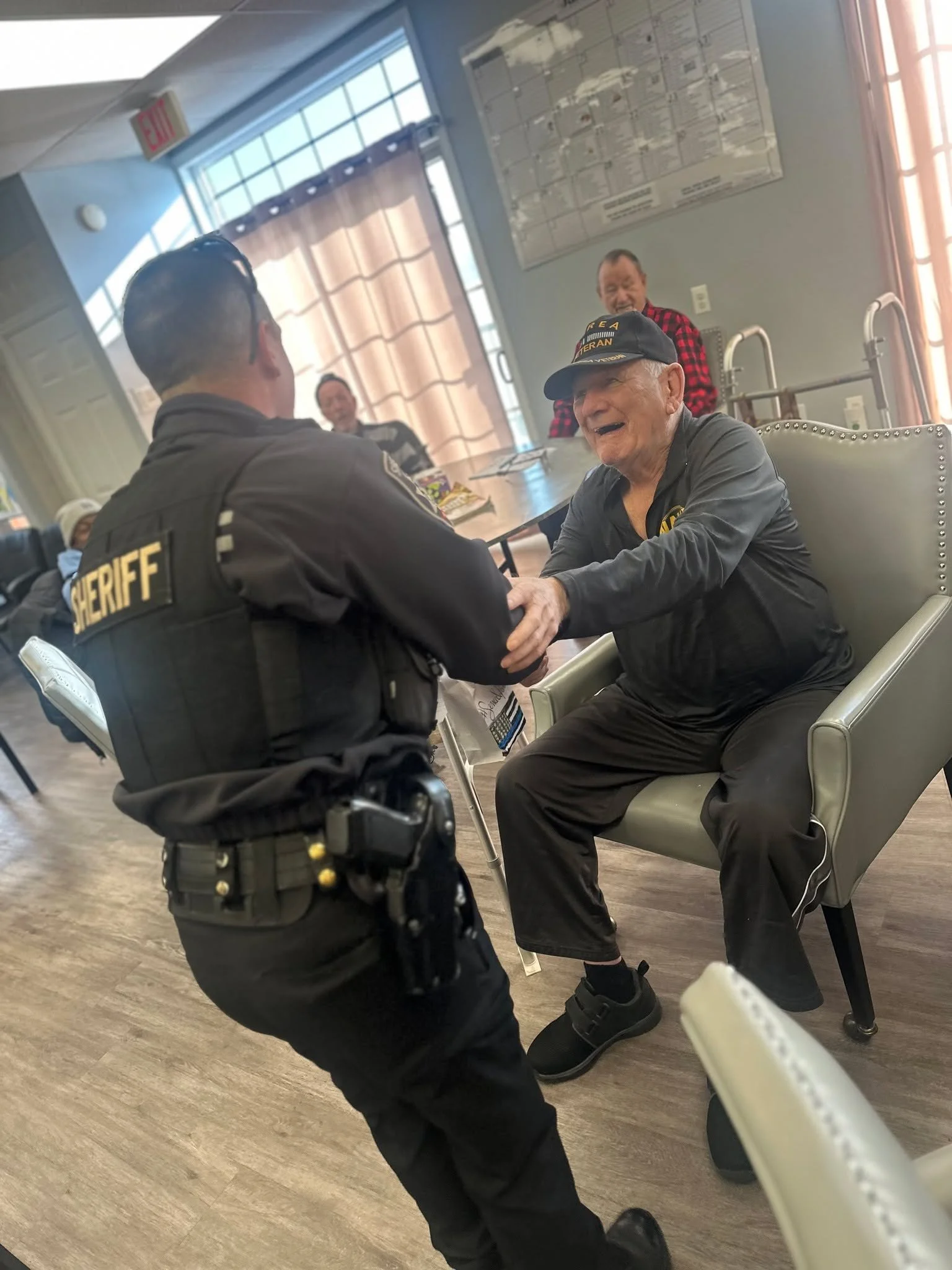 💙 PART 2...... So Many Fun Photos.......This week, Silver Fox shared our appreciation with local Law Enforcement through handwritten cards and goodie bags! We are so grateful for the countless hours spent serving and protecting our communities. Than