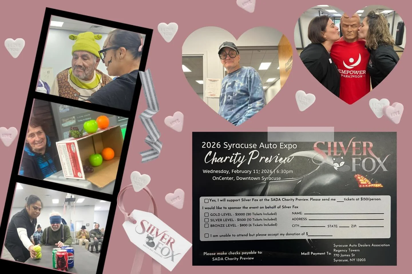 🚗✨🎉 Silver Fox Adult Day Centers is excited to take part in the 27th Annual Syracuse Auto Dealers Association Charity Preview!

What could be a better night out than checking out the 🚘 newest car models, enjoying 🍽️ delicious food, mingling 🤝 wi