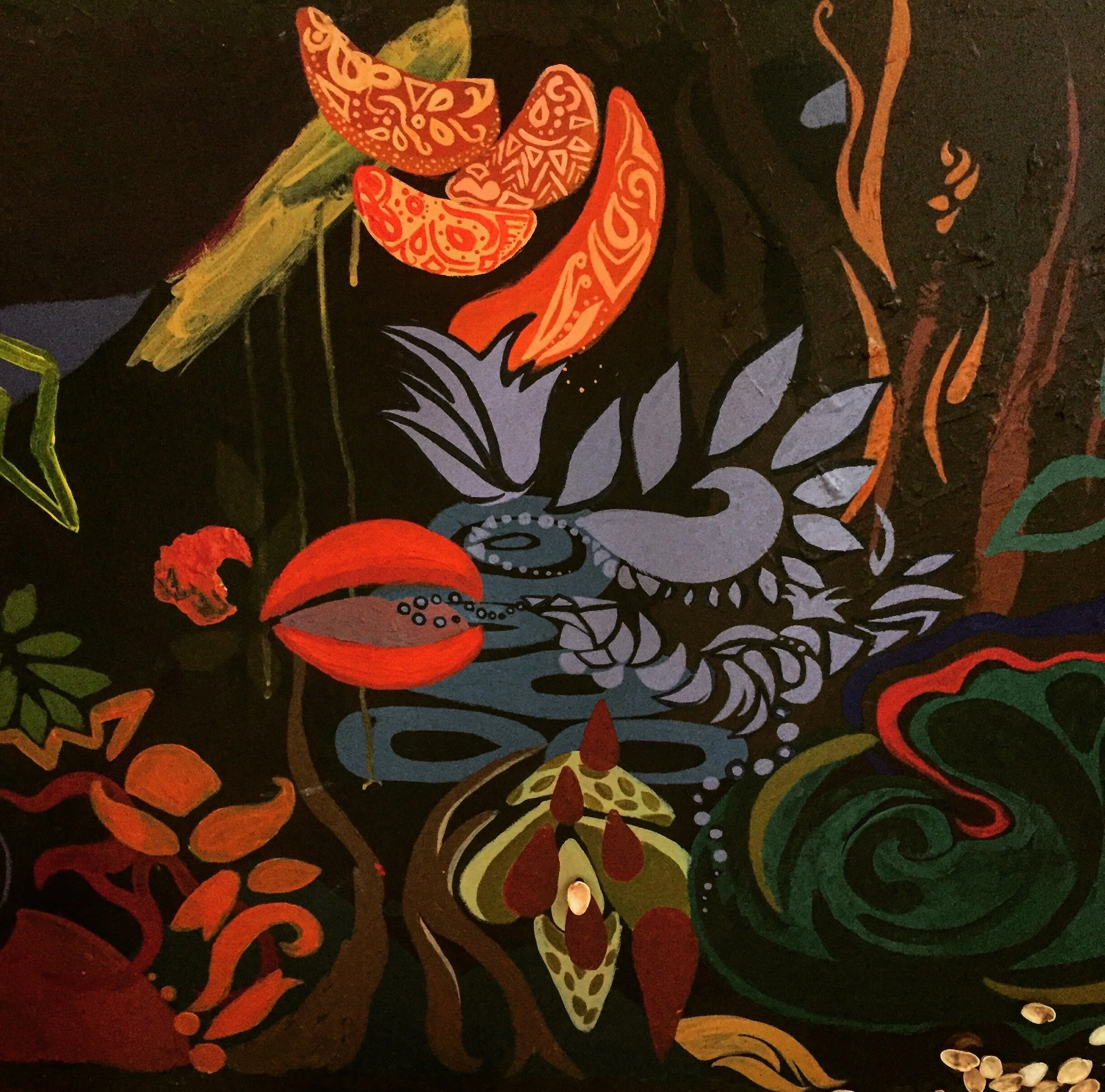 unfinished - 2017 - acrylic