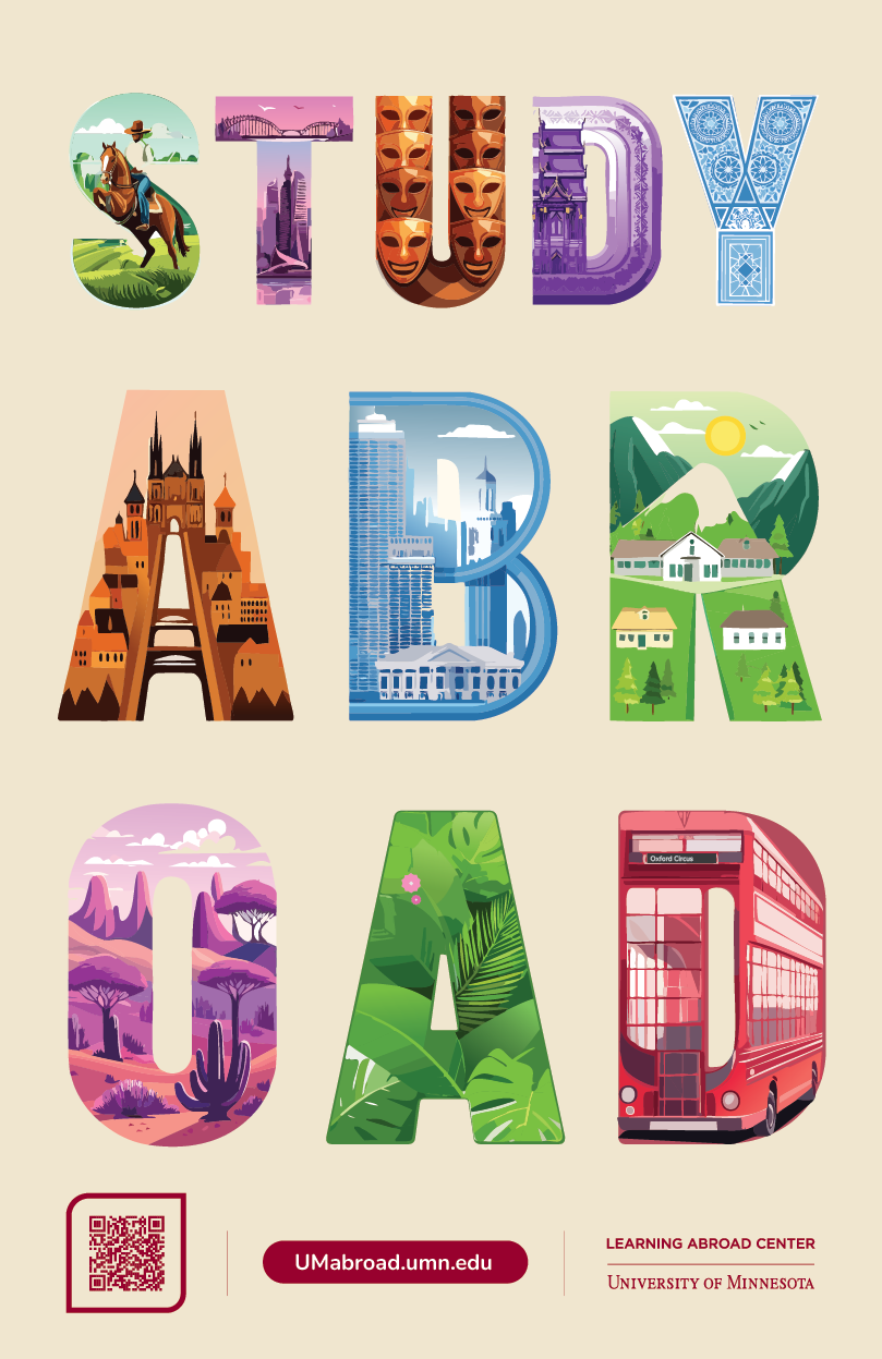 To improve enrollment numbers in 2025, I wanted these series of posters to feature very prominent custom illustrated font that would visually separate them from the offerings of other departments. 