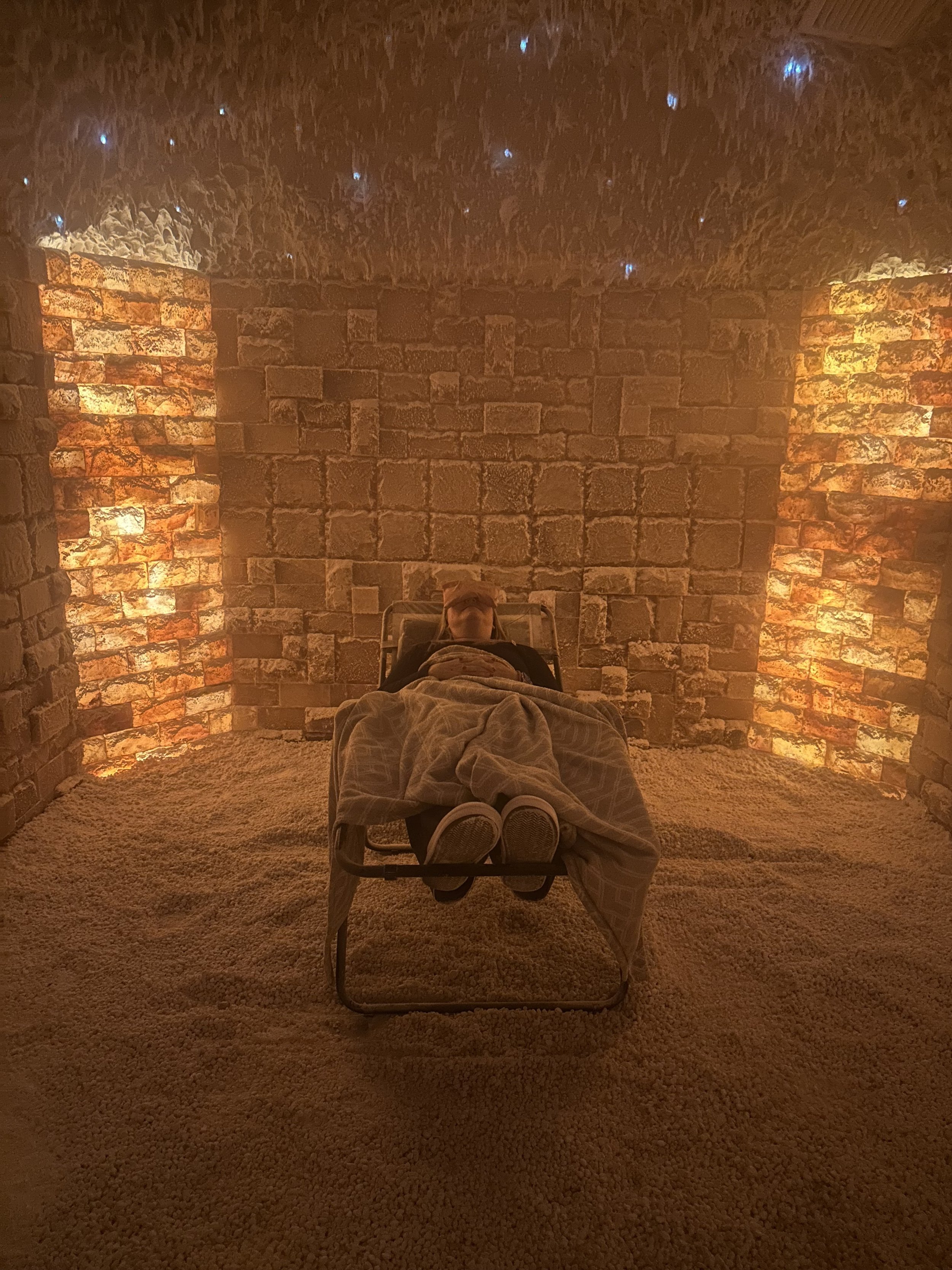 One-on-one salt room experience