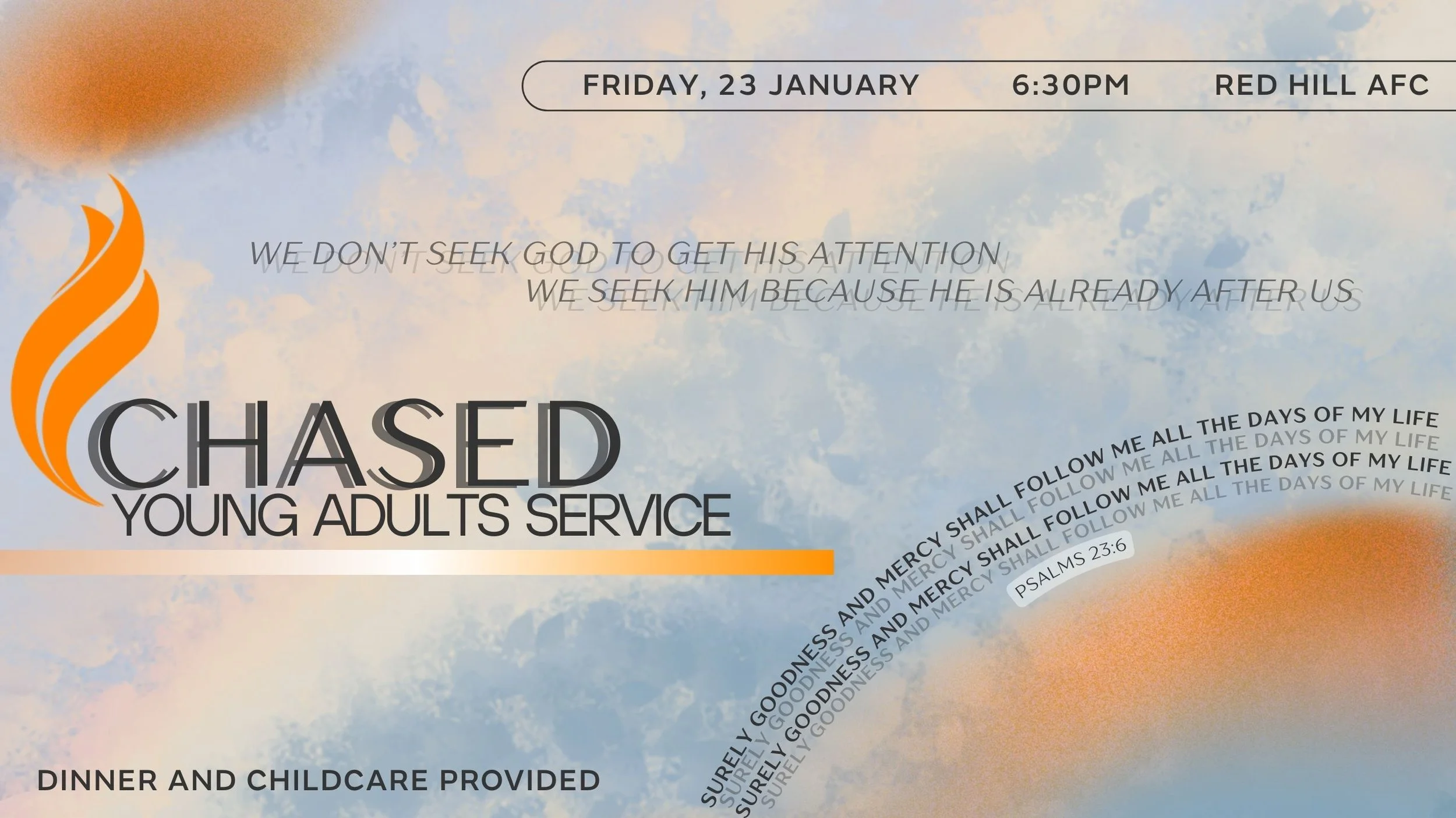 Chased - Young Adults Service @ Redhill AFC