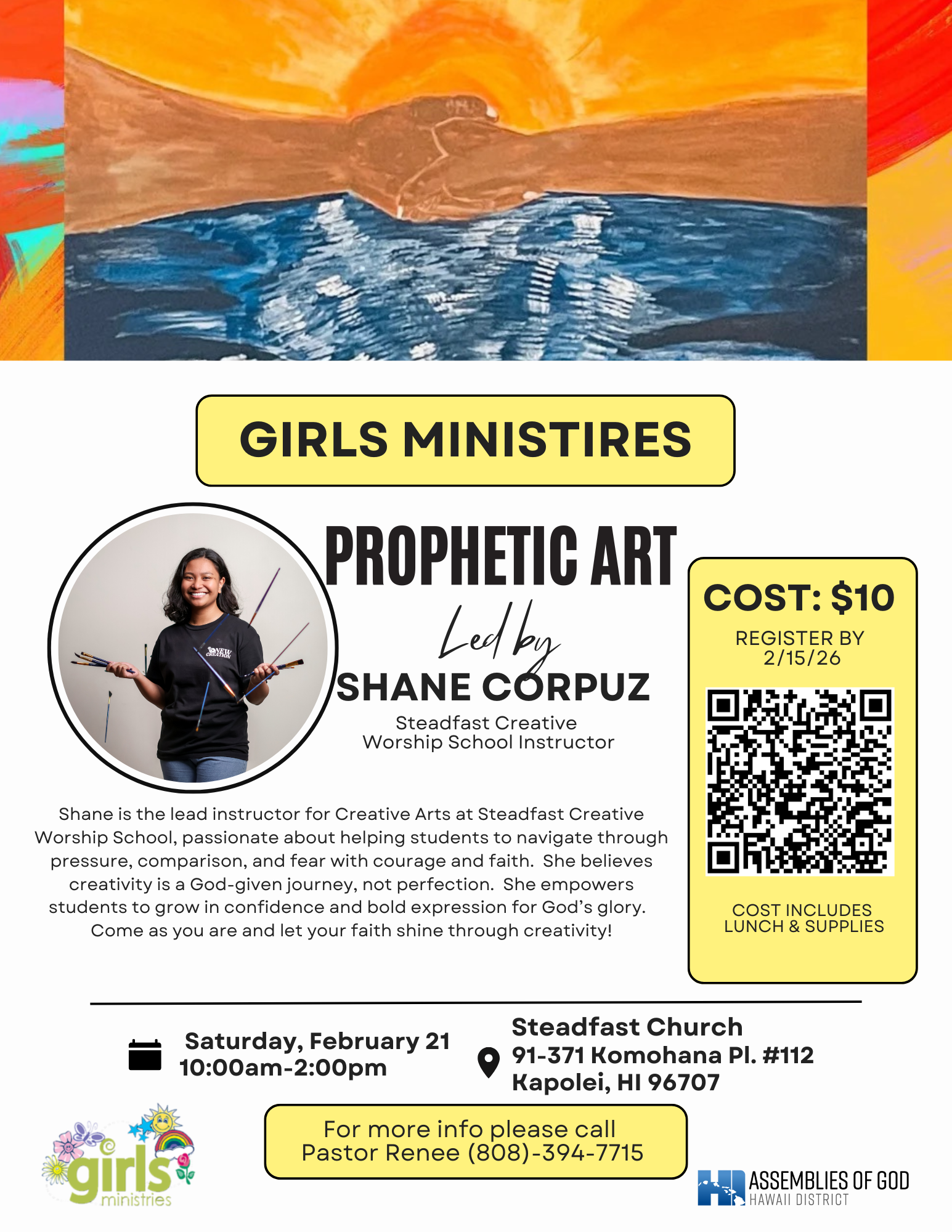 Prophetic Art - Girl's Ministry