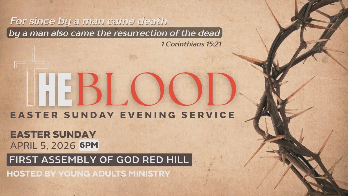 Easter Evening Service: The Blood @ Red Hill