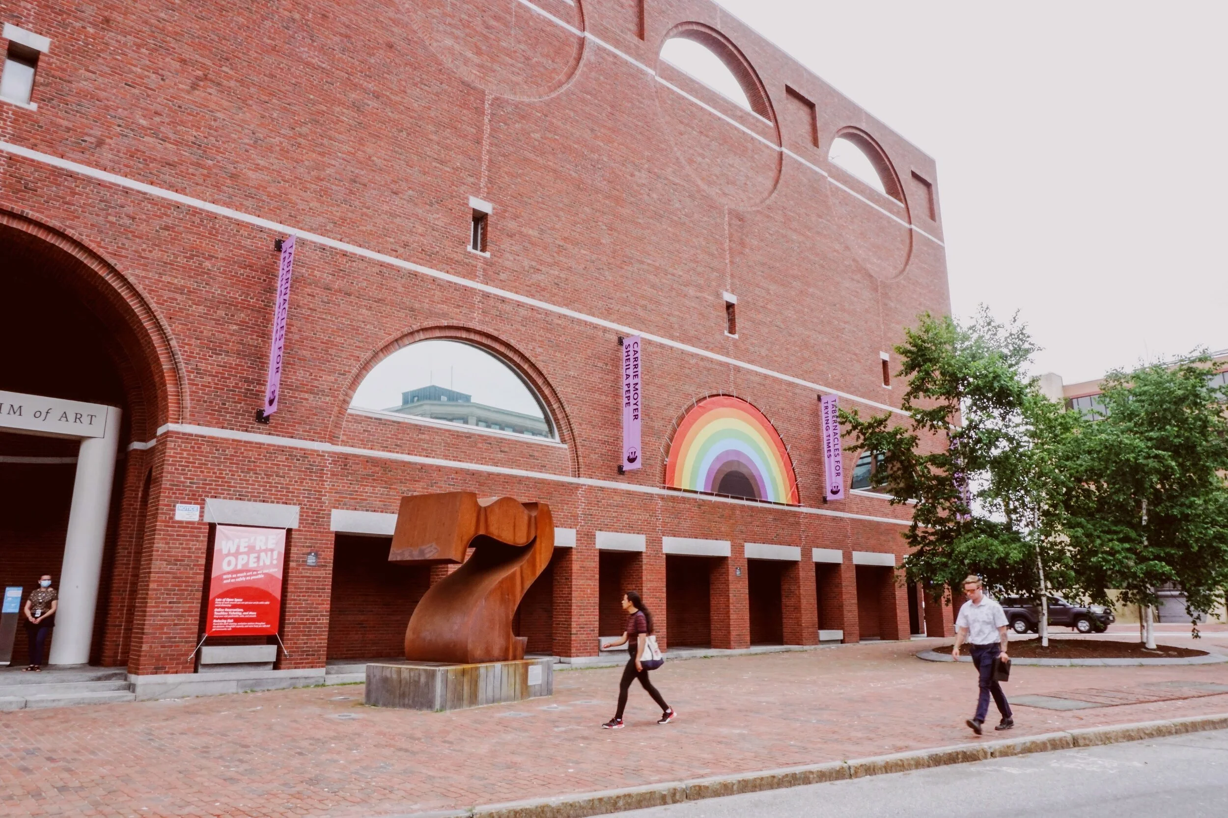 front of portland museum of art