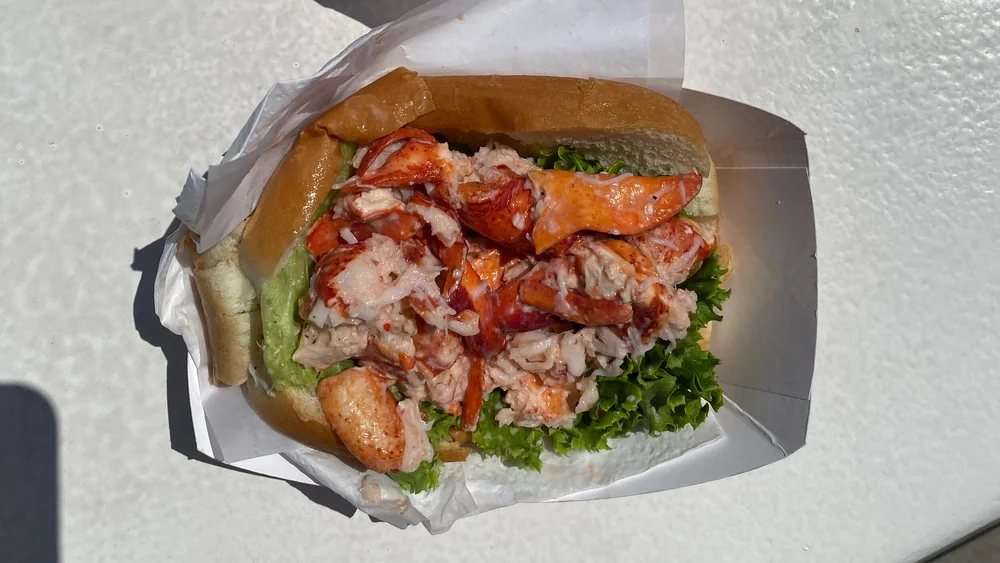 Harraseeket lunch and lobster roll