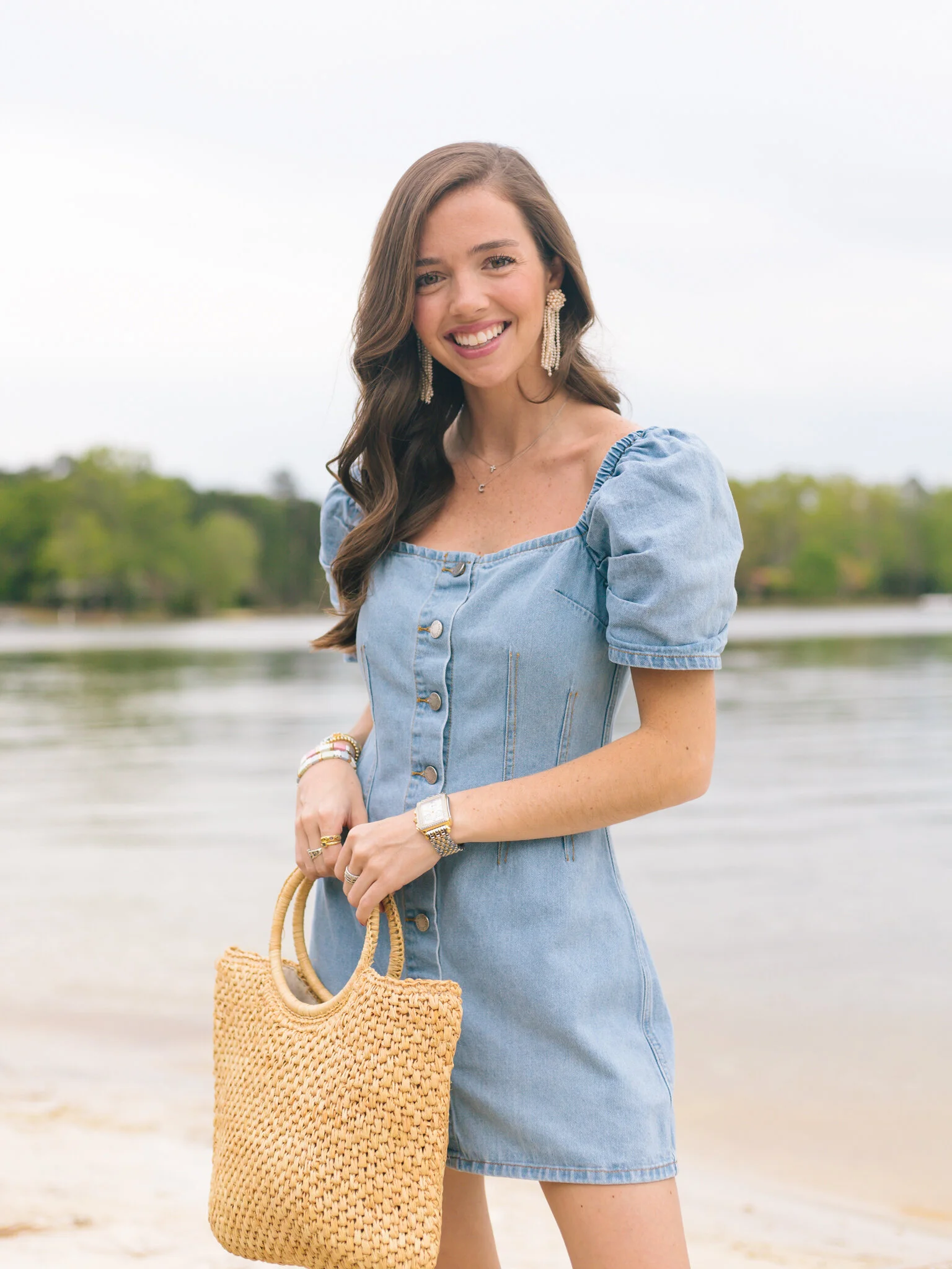 A Denim Dress For Spring