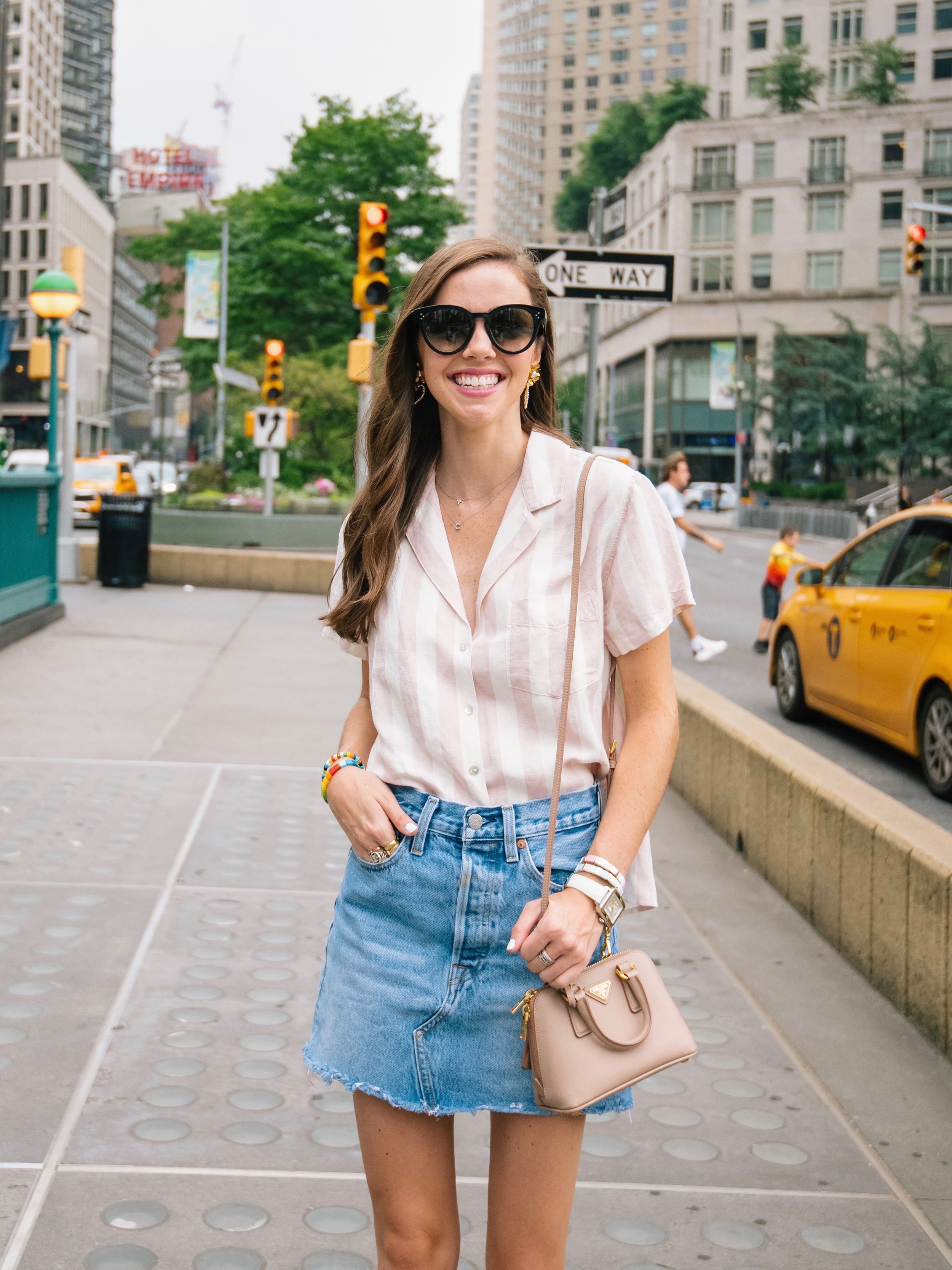 Denim and Stripes in NYC + Boutique Shopping — LCB STYLE
