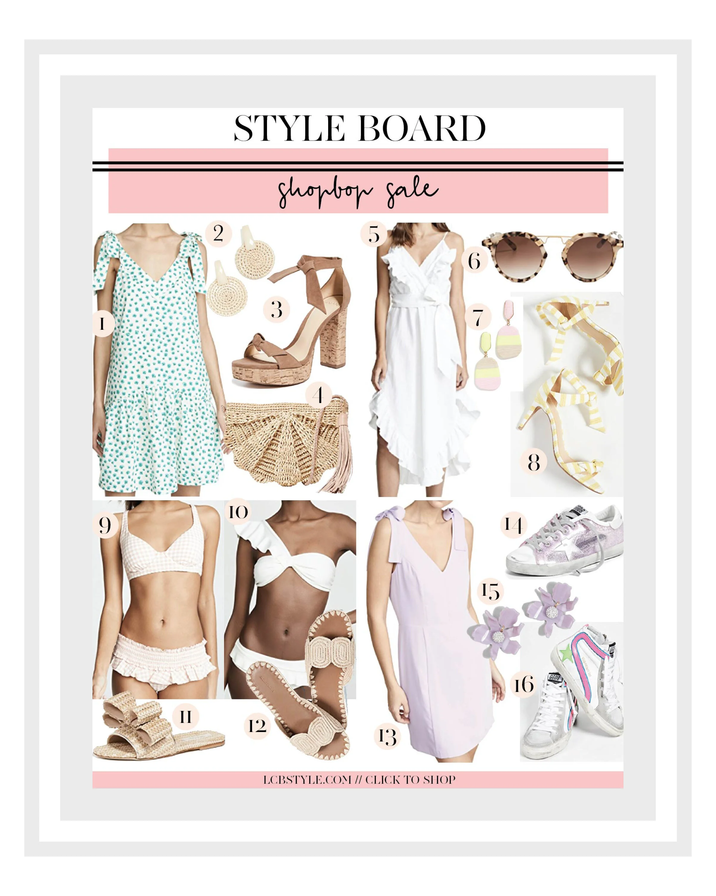 Style Board by LCB No. 5: SHOPBOP, Tory Burch, and J. Crew Sales