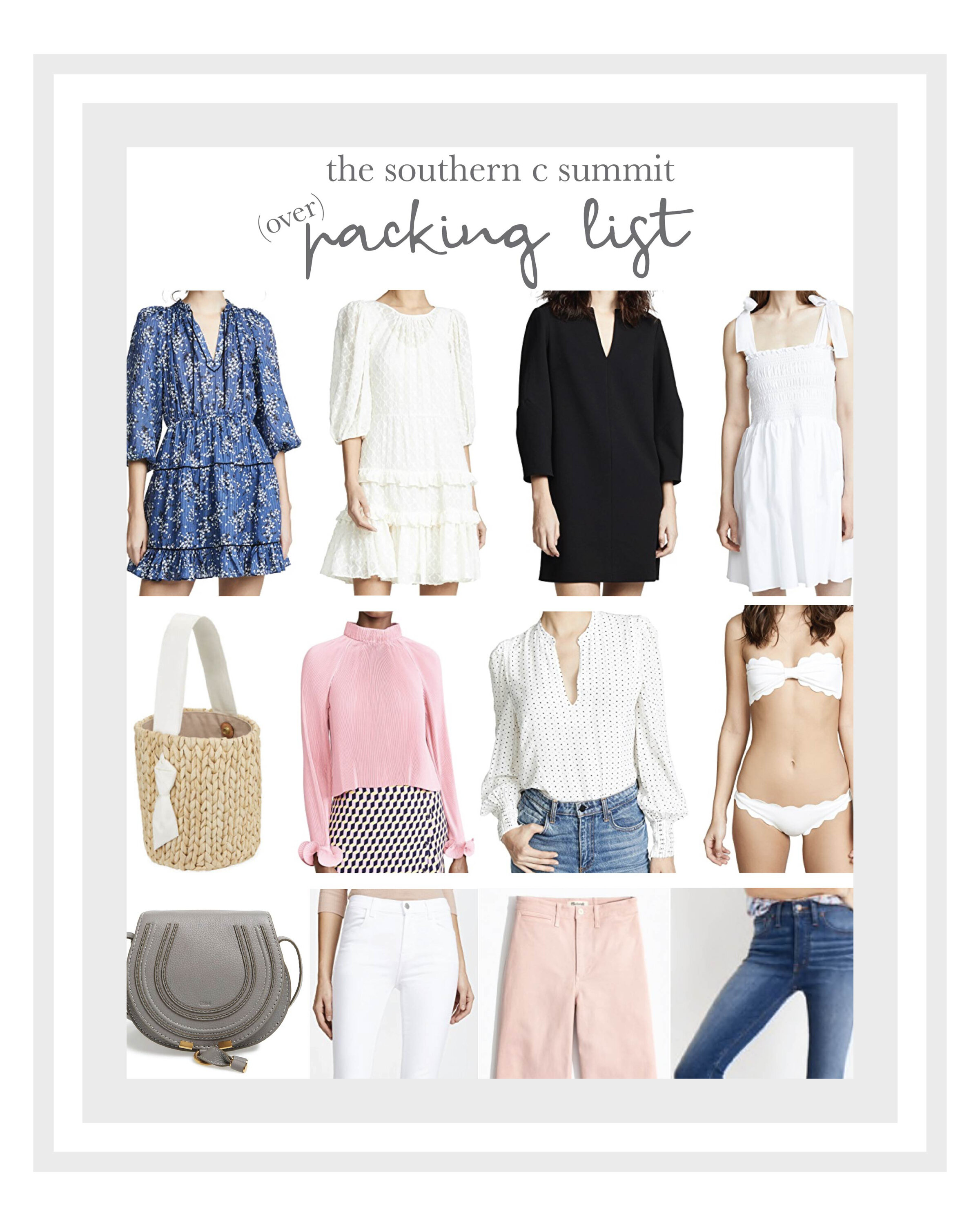 What I'm Packing for The Southern C Summit 2019 + Outfit Ideas