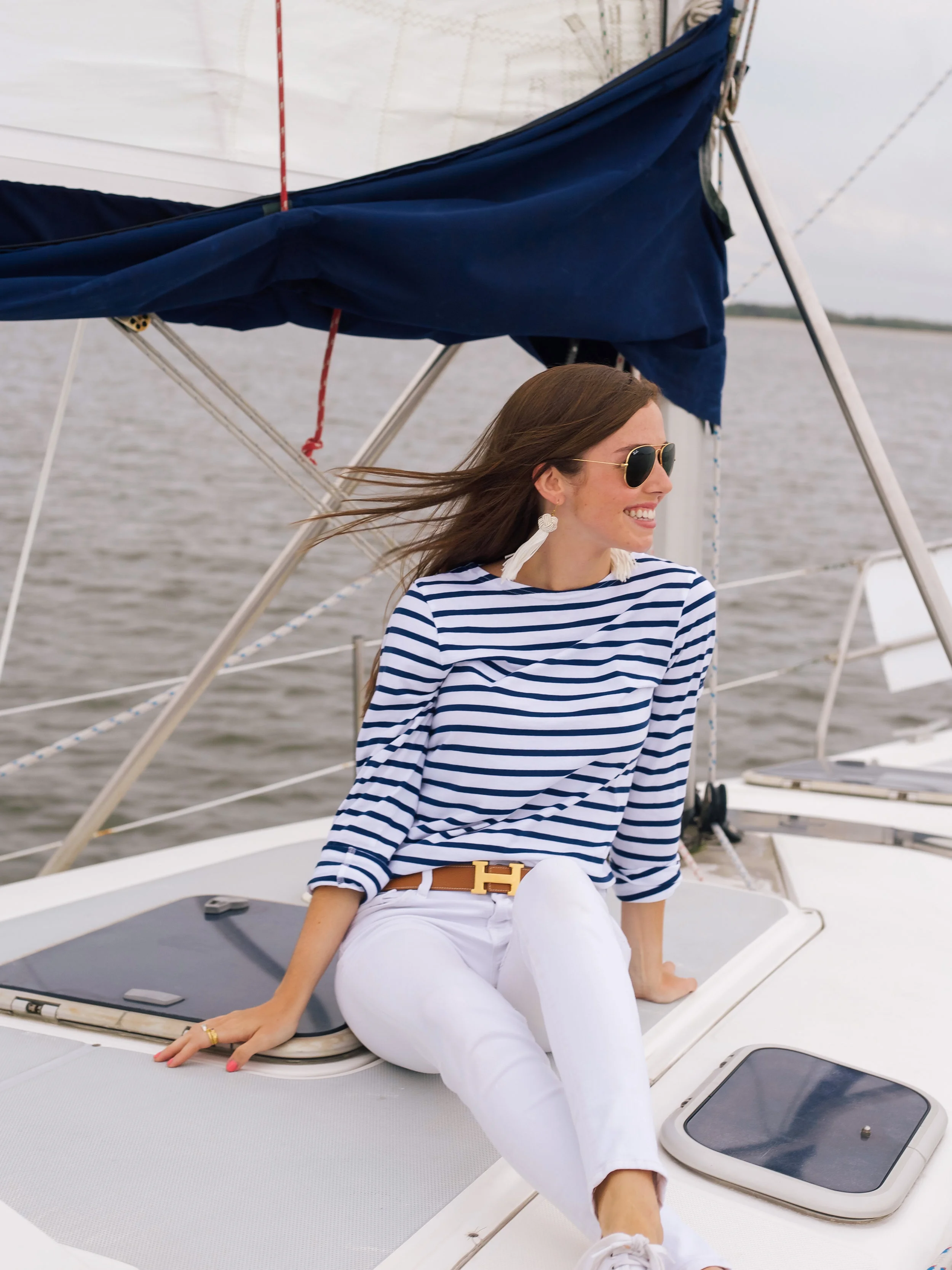 What I Wore Sailing in Amelia Island — Caroline Broome