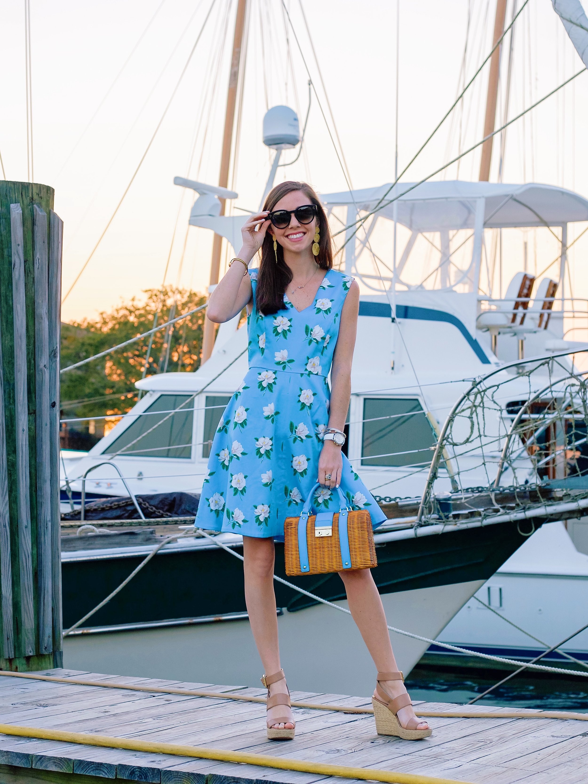 LCB STYLE FASHION BLOGGER DRAPER JAMES LOVE CIRCLE DRESS4.JPG