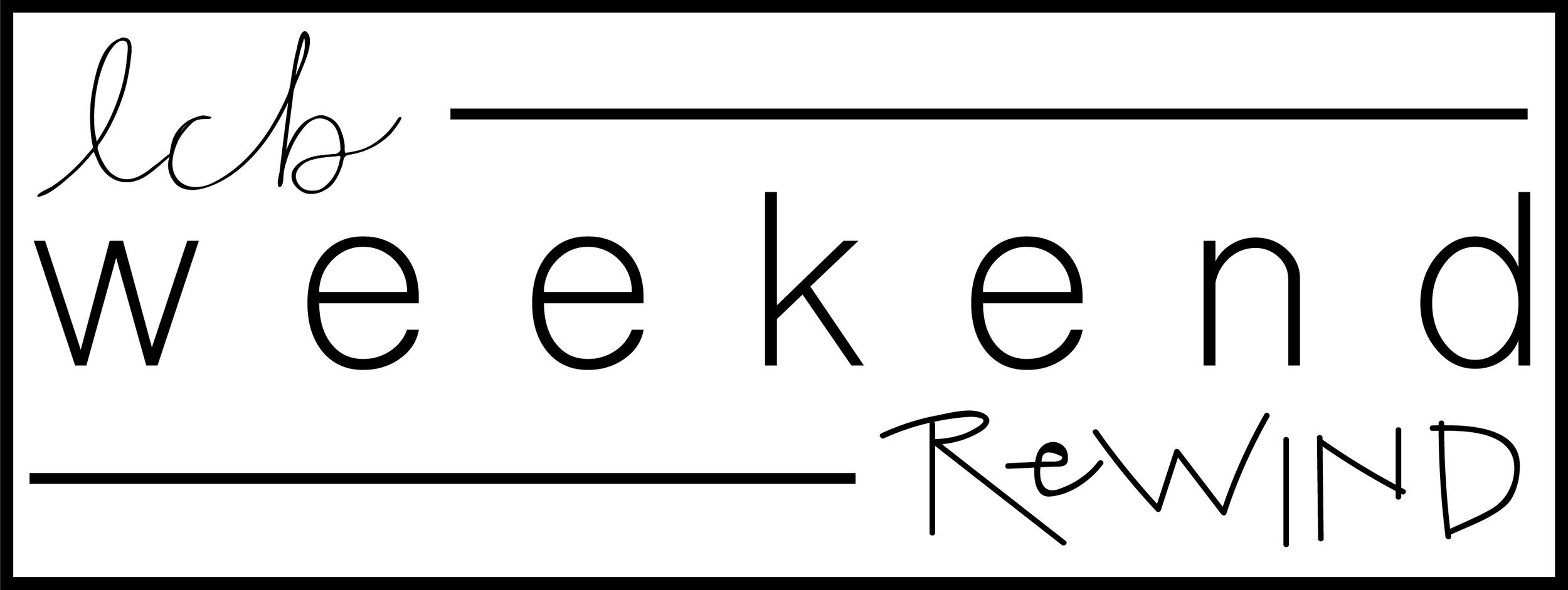 Weekend Rewind No. 12