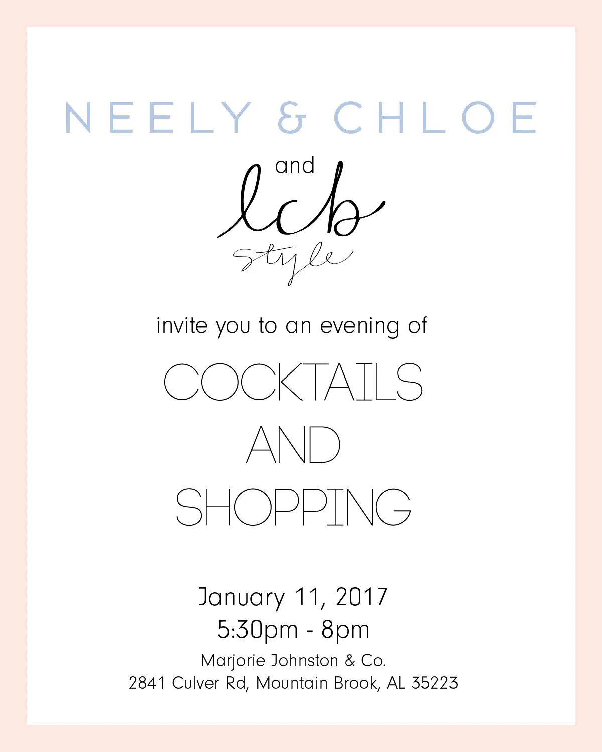 Trunk Show with Neely & Chloe