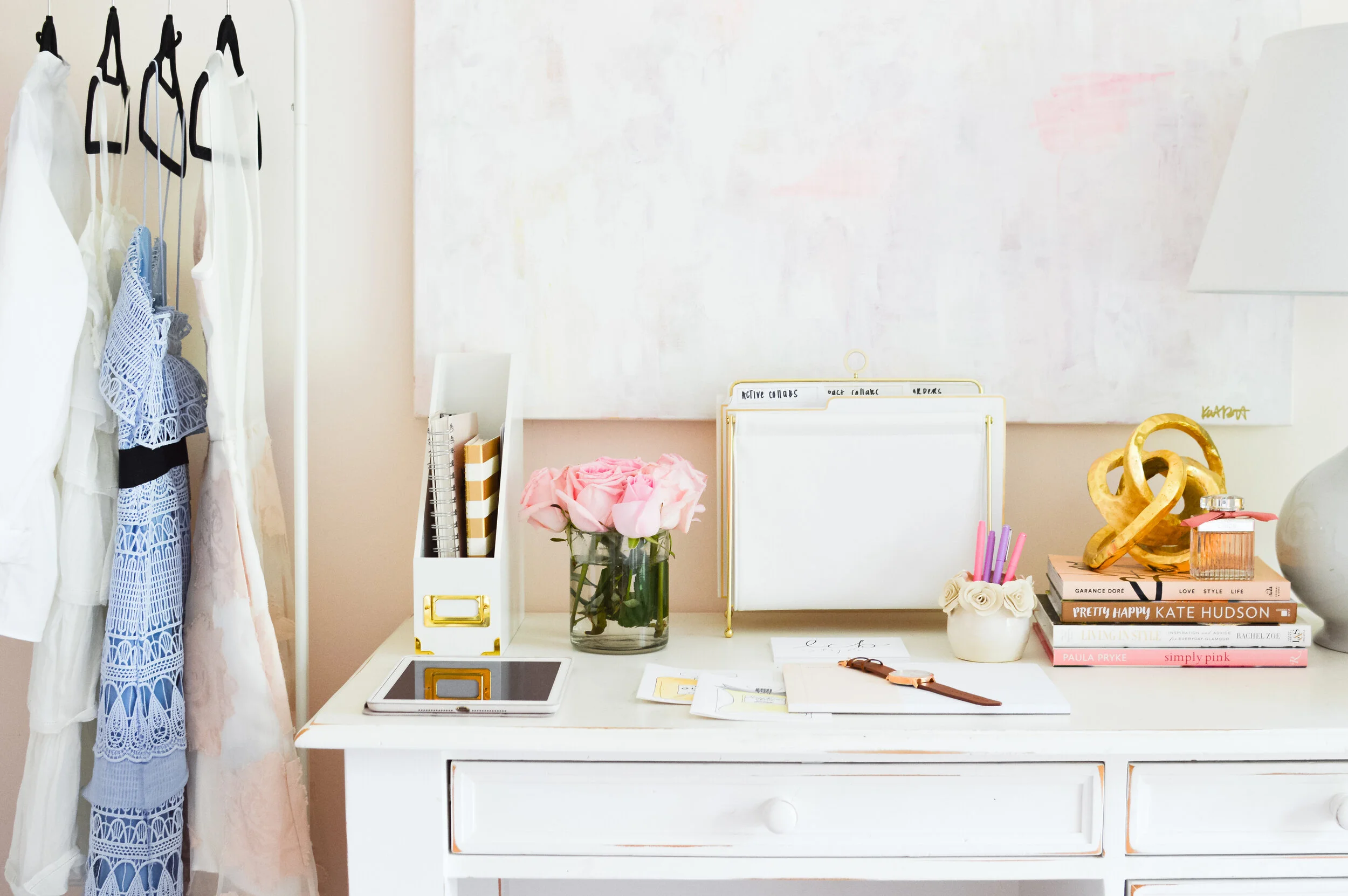 Pretty Pink Desk