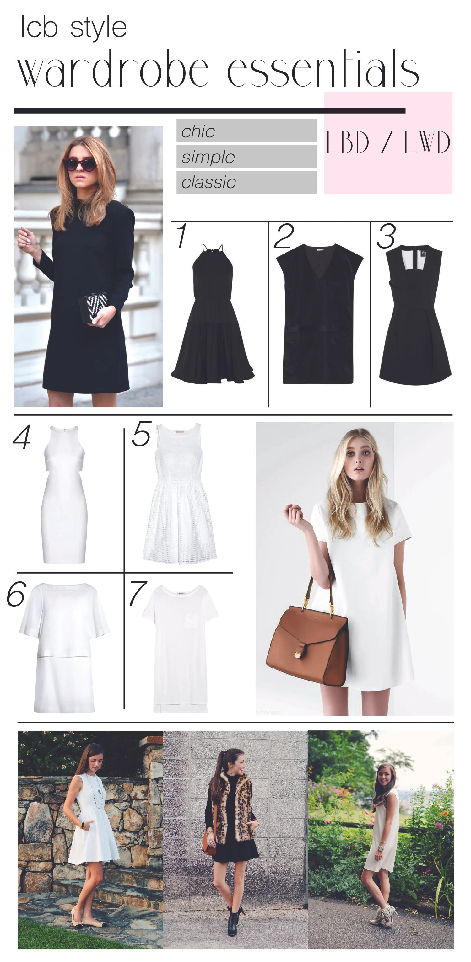 Wardrobe Essential: LBD/LWD