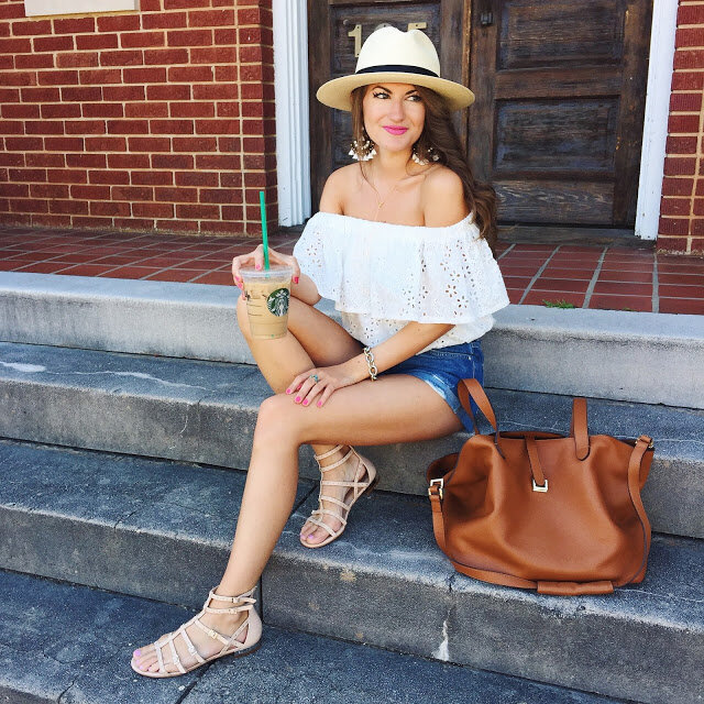 Tortoise Dangly Earrings by J. Crew