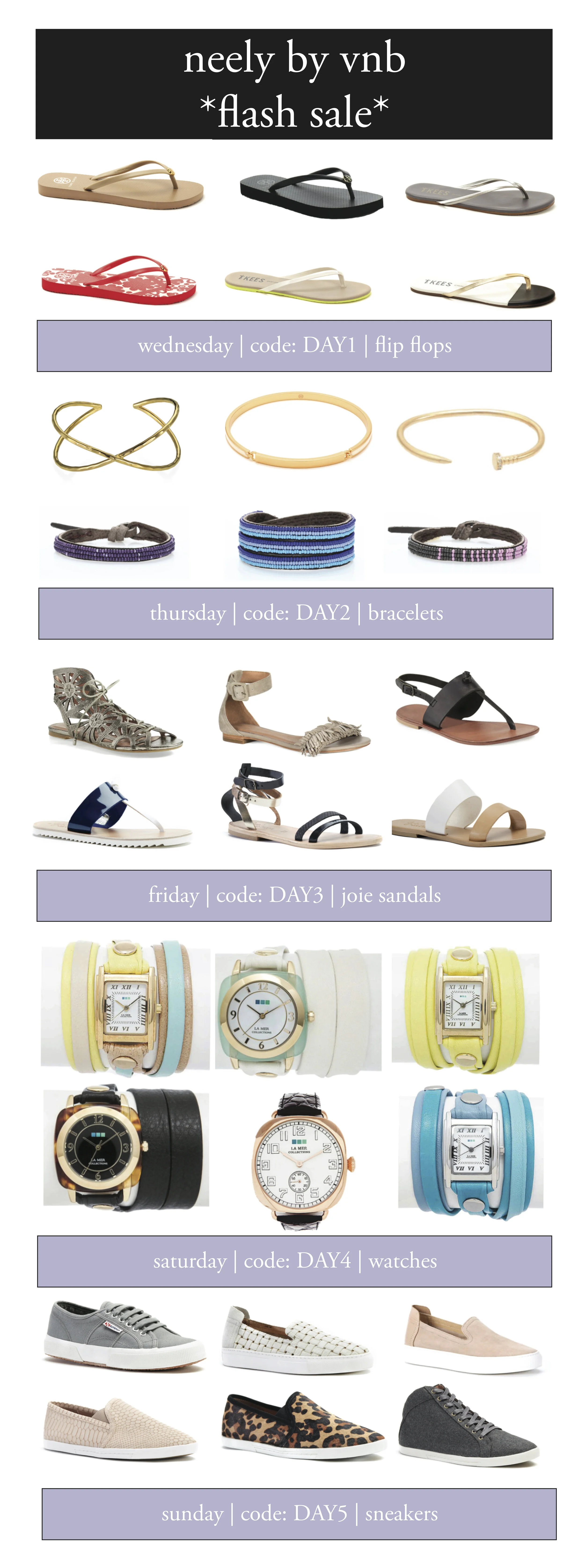 SALE ALERT: Neely by VNB Flash Sale