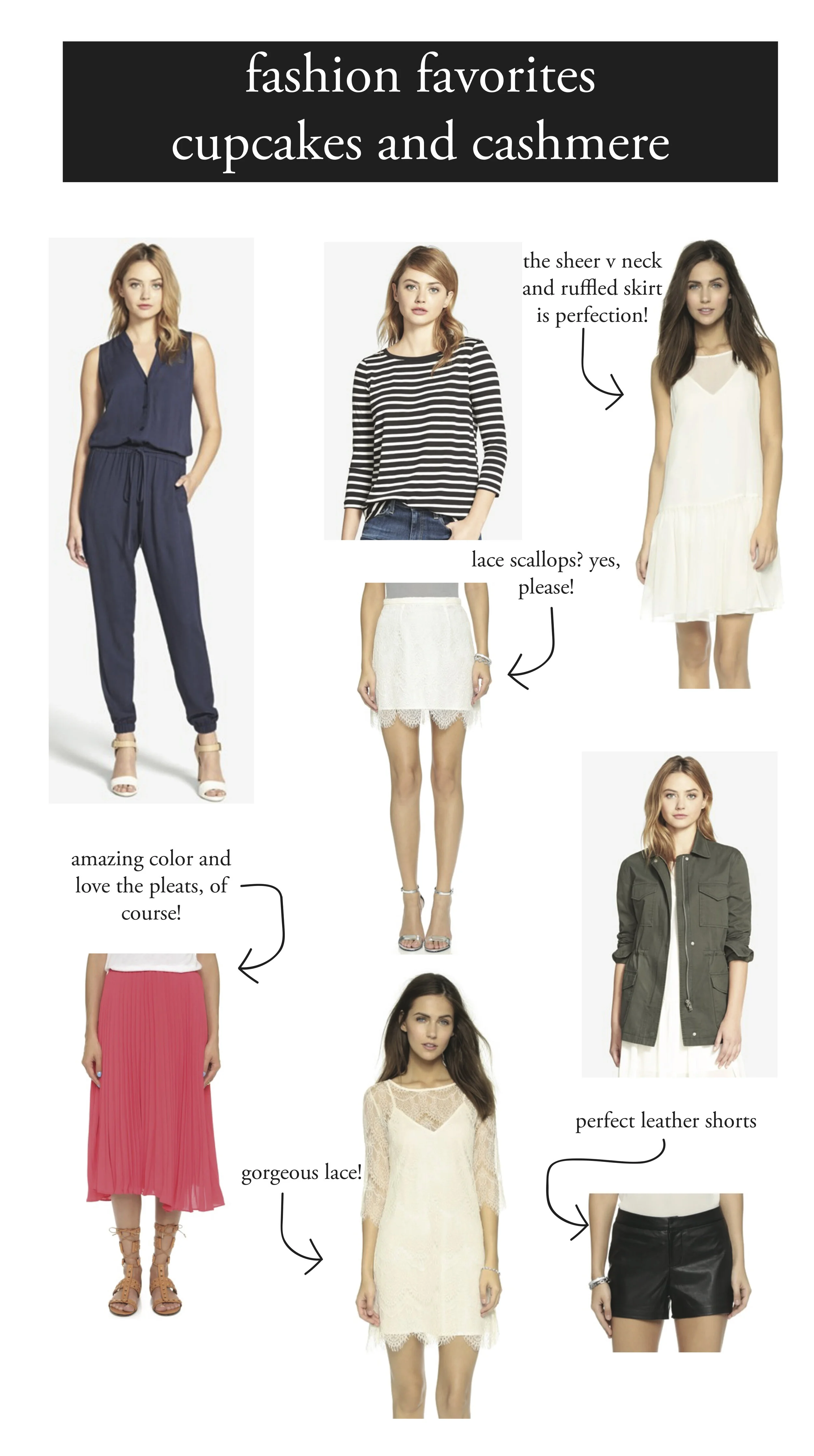 Fashion Favorite: Cupcakes and Cashmere Collection