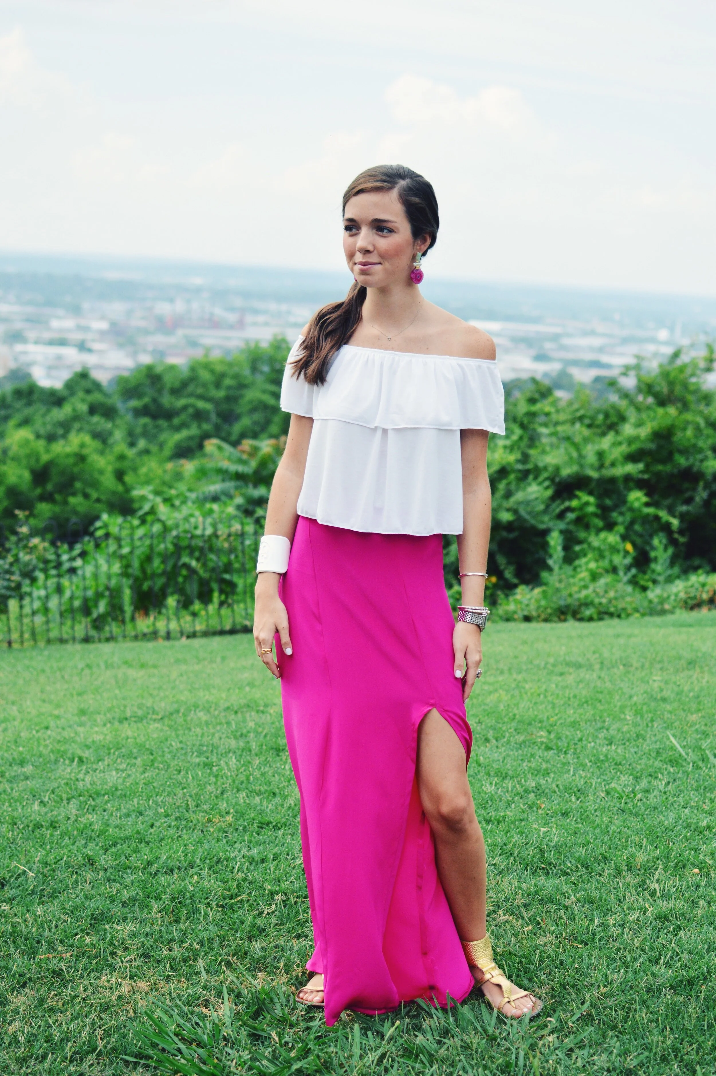 Designs by LCB Vol. 1 : Pink Maxi Skirt