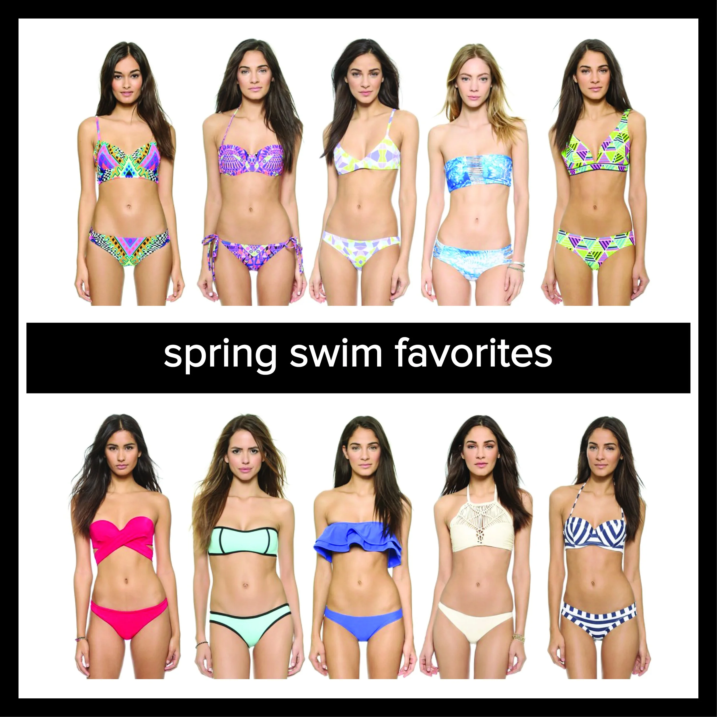 Spring Swim Favorites