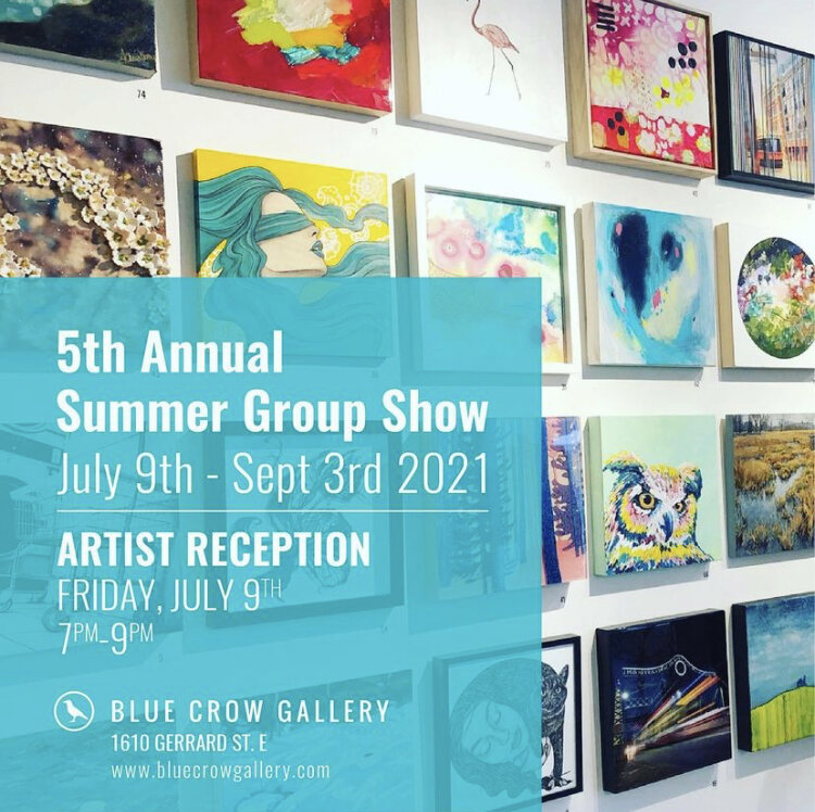 Blue Crow Gallery Show Opens Tonight