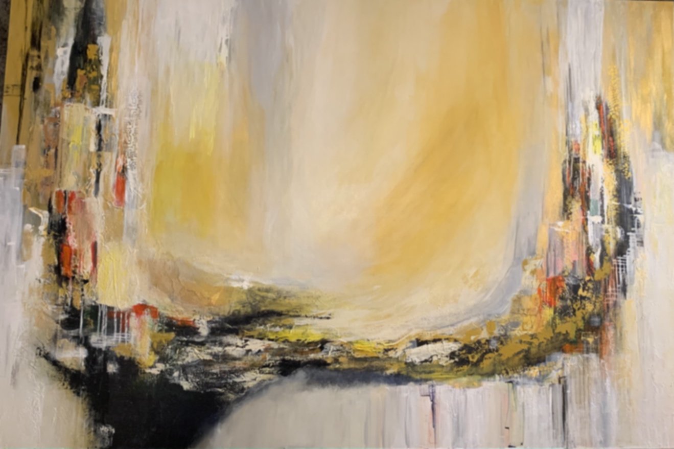 Maryam Ebrahimi - Abstract Artist - Canadian painter - modern abstract fine art for sale