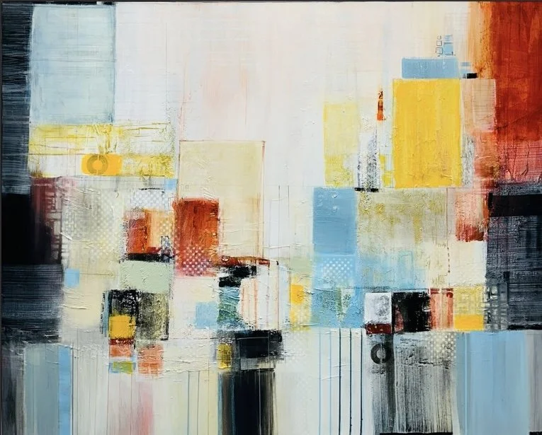 Held Together |48x60| Original Abstract Artwork