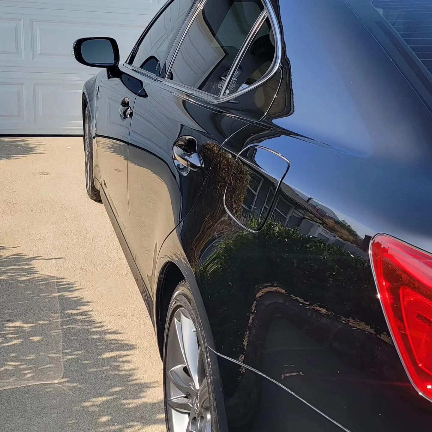 It took some time I got it back up above par customer was blown away pictures don't do it justice  black cars  definitely test you're skill love the challenge @rupesusa ,@3dcarcare  that combo works wonders .