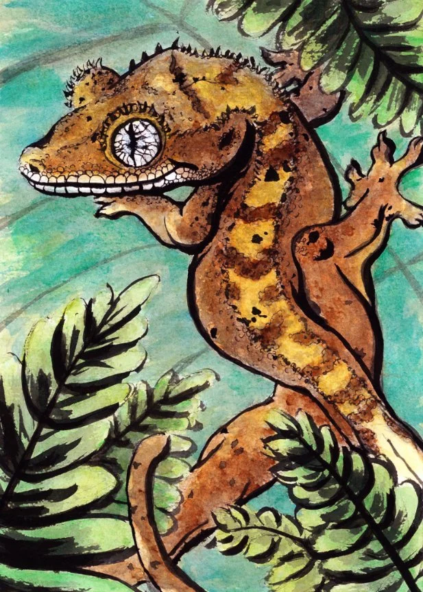 Little Beauty, mixed media