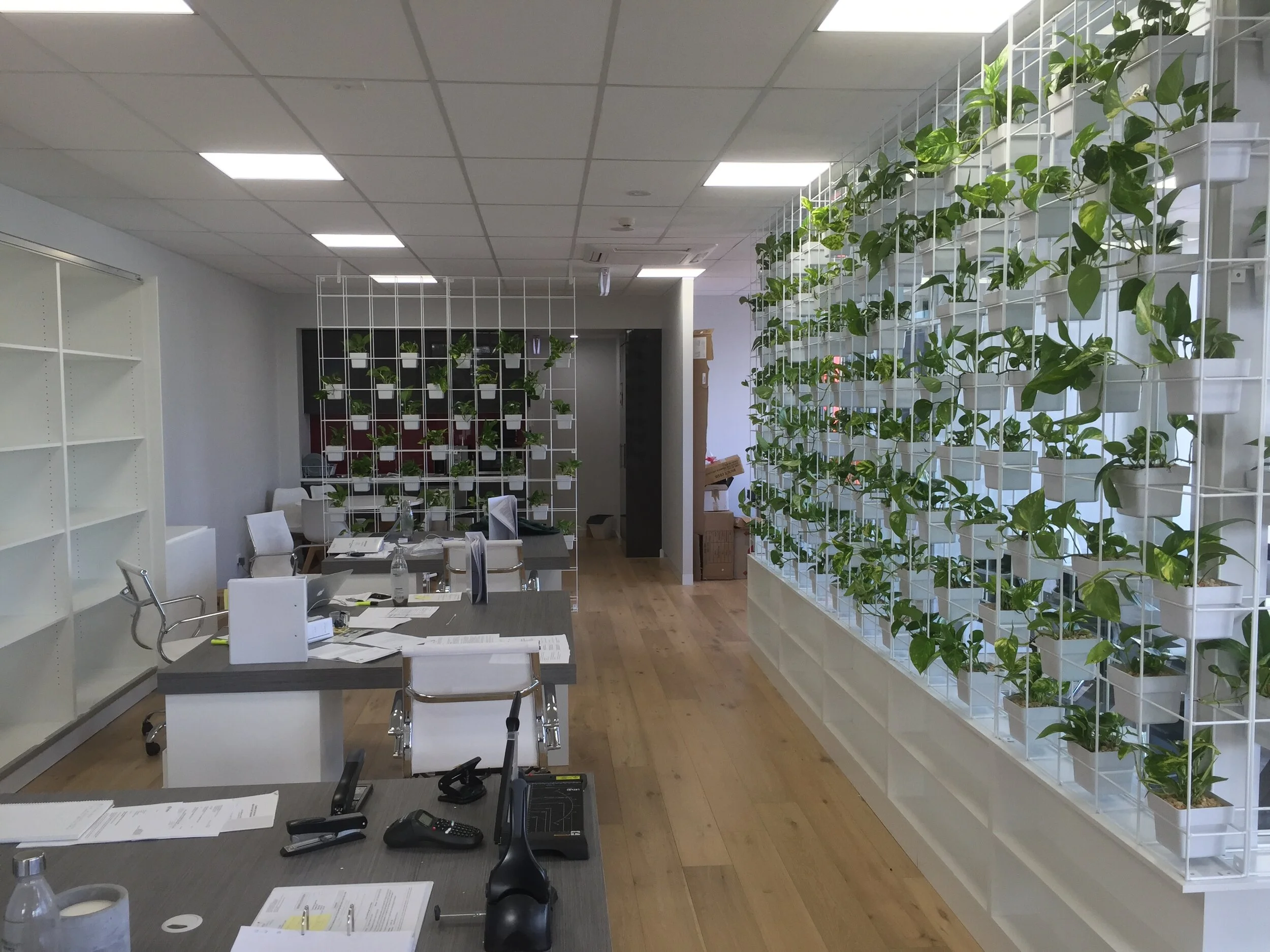  …your office space can be divided without plaster! 