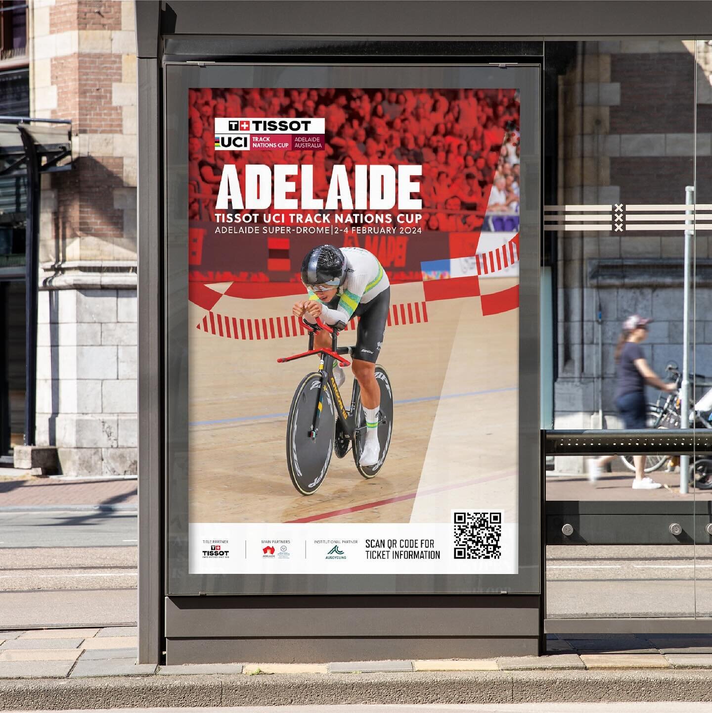 Adelaide will host the opening round of the 2024 Tissot UCI Track Nations Cup, a key event for top track cyclists preparing for the Paris 2024 Olympics. We were excited to collaborate once more with AusCycling in crafting the brand and tone for the A