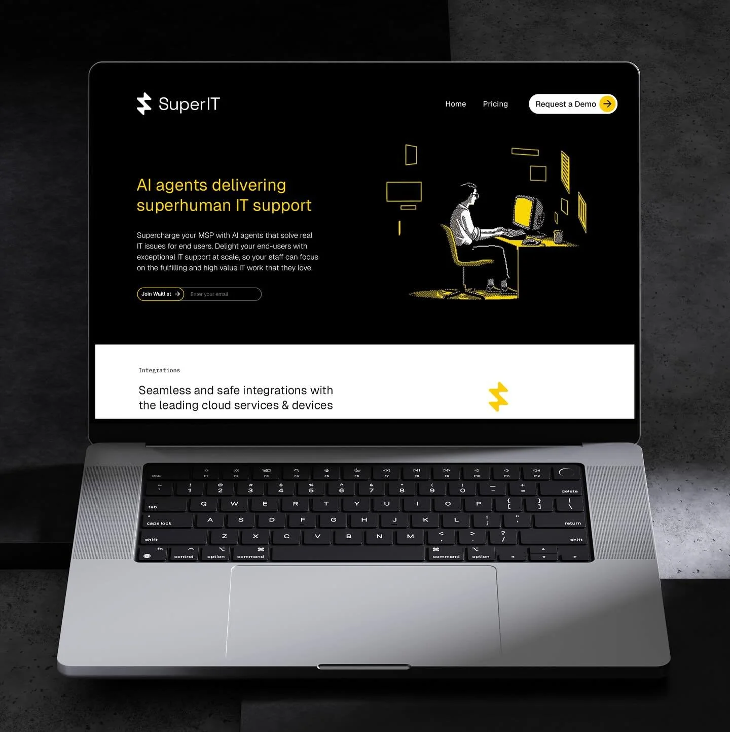 The Super IT identity rolls out across digital with a full system of app icons, web components, and UI styling. Everything connects, everything works together, and everything stays sharp.

#DigitalDesign #WebBranding #SuperIT #CreatedBySouth #buildin
