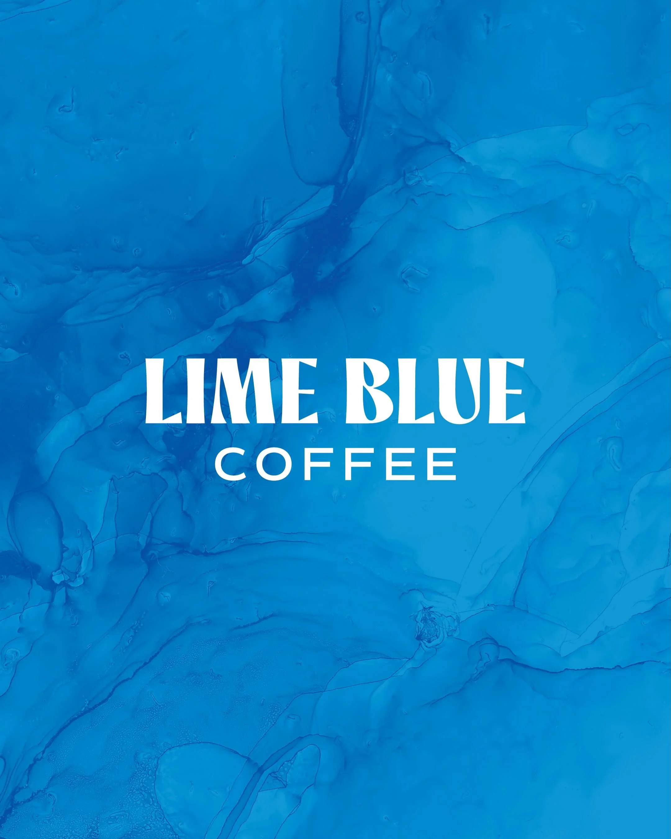 Revised branding for Lime Blue Coffee alongside a simplified packaging and label system. It&rsquo;s built to adapt across their full specialty blend offering. One core bag structure driven by strong colour and clear hierarchy. An identity that feels 