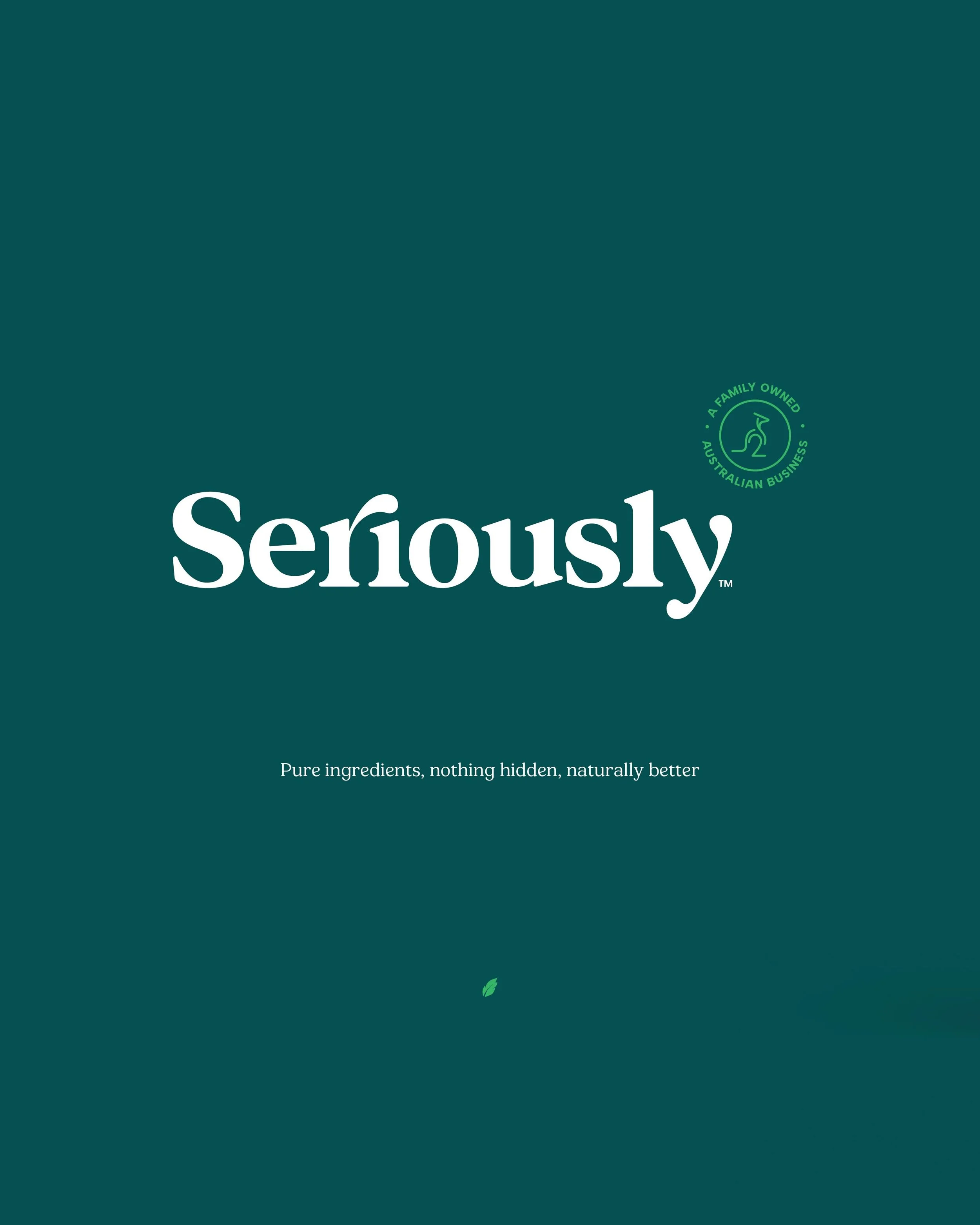 Our recently completed monster brand and packaging refresh for Seriously Organic. Identity, hierarchy, colour and packaging structure rebuilt to bring consistency across a growing range of powders, proteins, blends and pantry products.