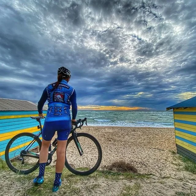 veloposters battlevest cycling kit design melbourne