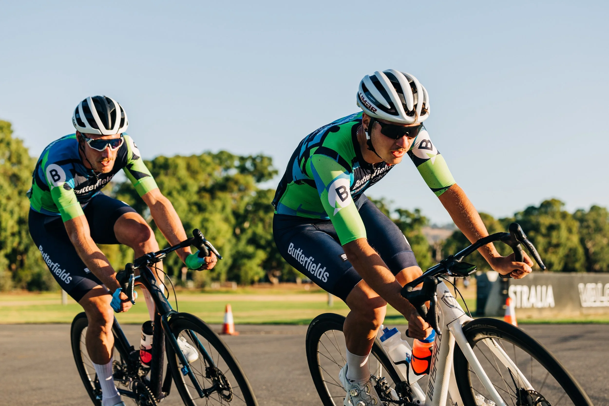 Butterfields Van Damn Racing cycling kit design