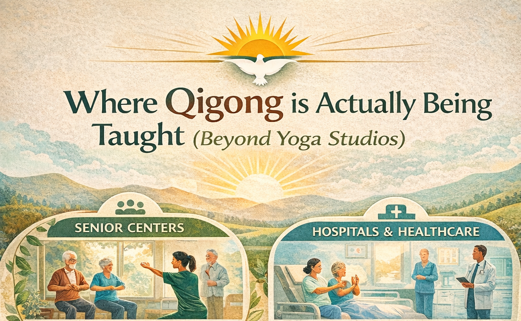 Qigong Isn’t Just Taught in Yoga Studios