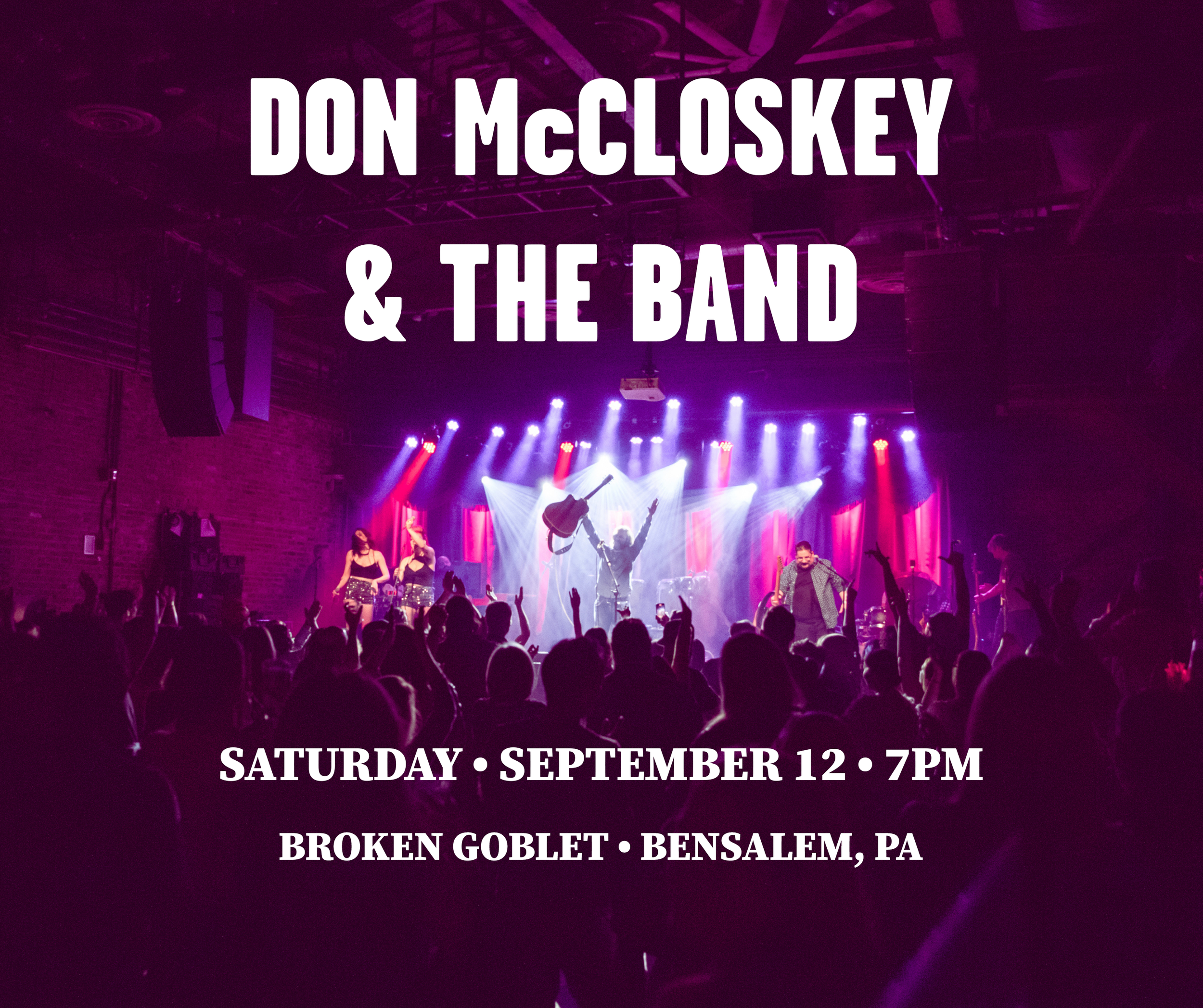 Don McCloskey & The Band @ Broken Goblet