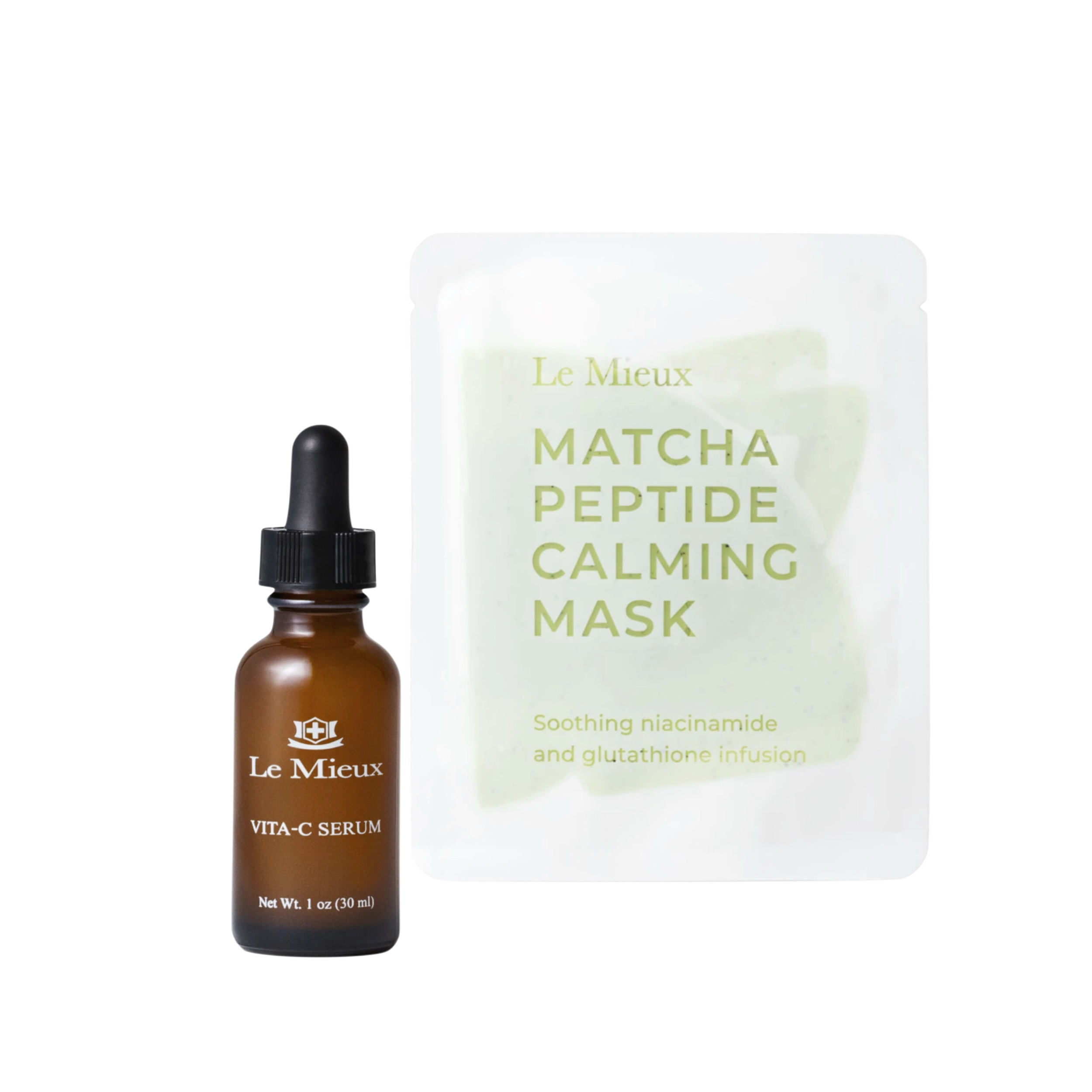 VITA C Serum &  PDRN Matcha Mask (Shipping Included)